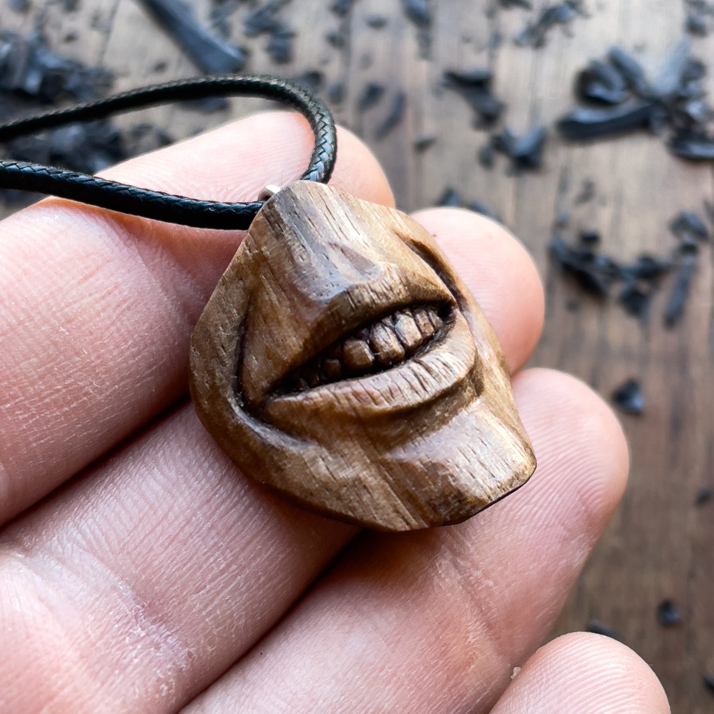 “Happy Expression” Smiling Mouth Pendant