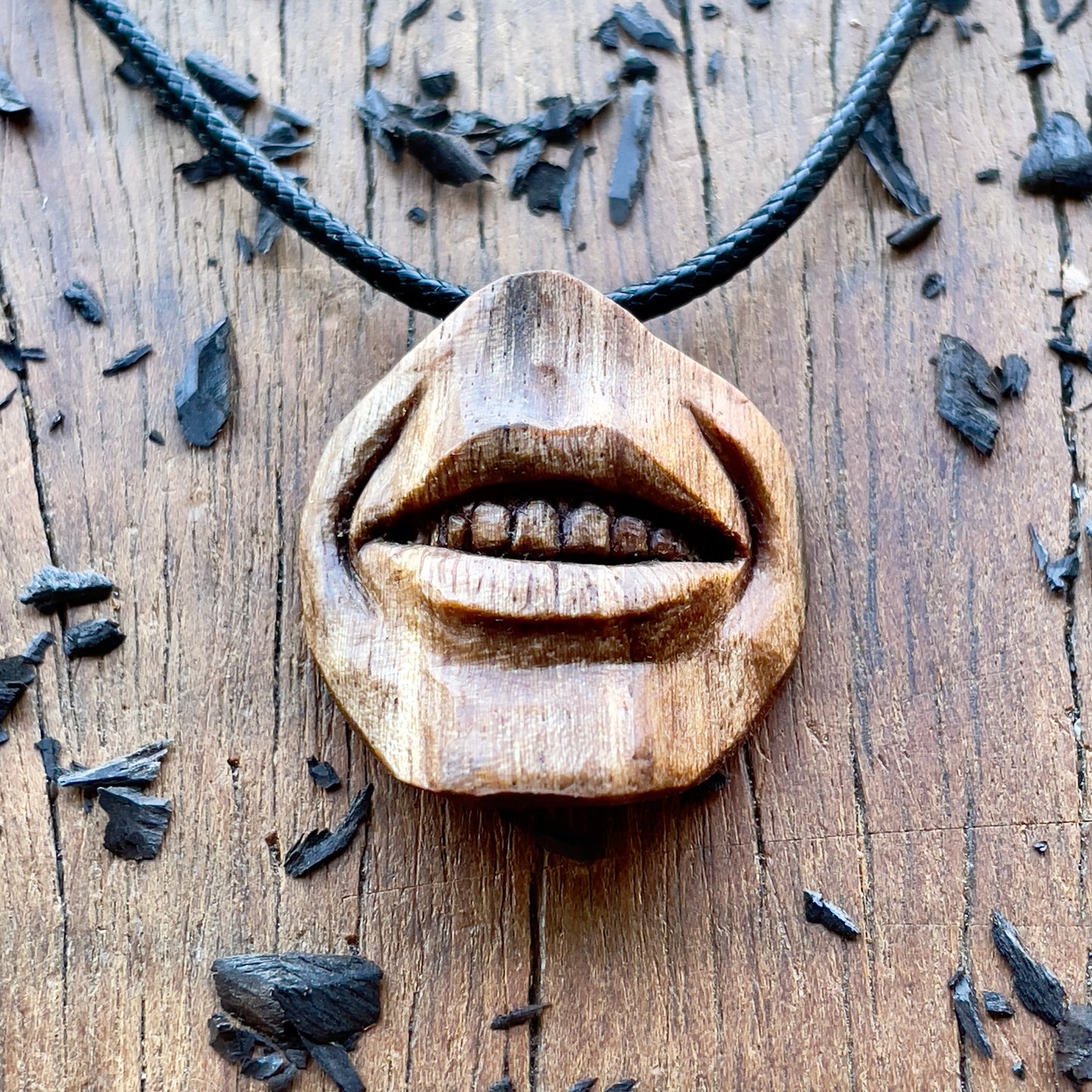 “Happy Expression” Smiling Mouth Pendant