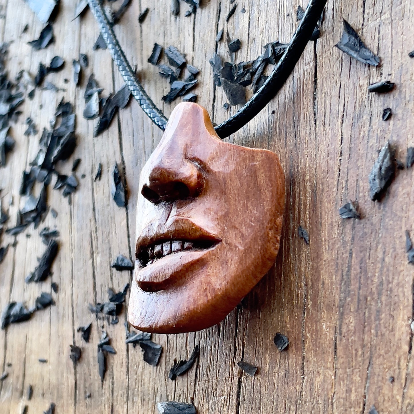 Biting Lips Pendant