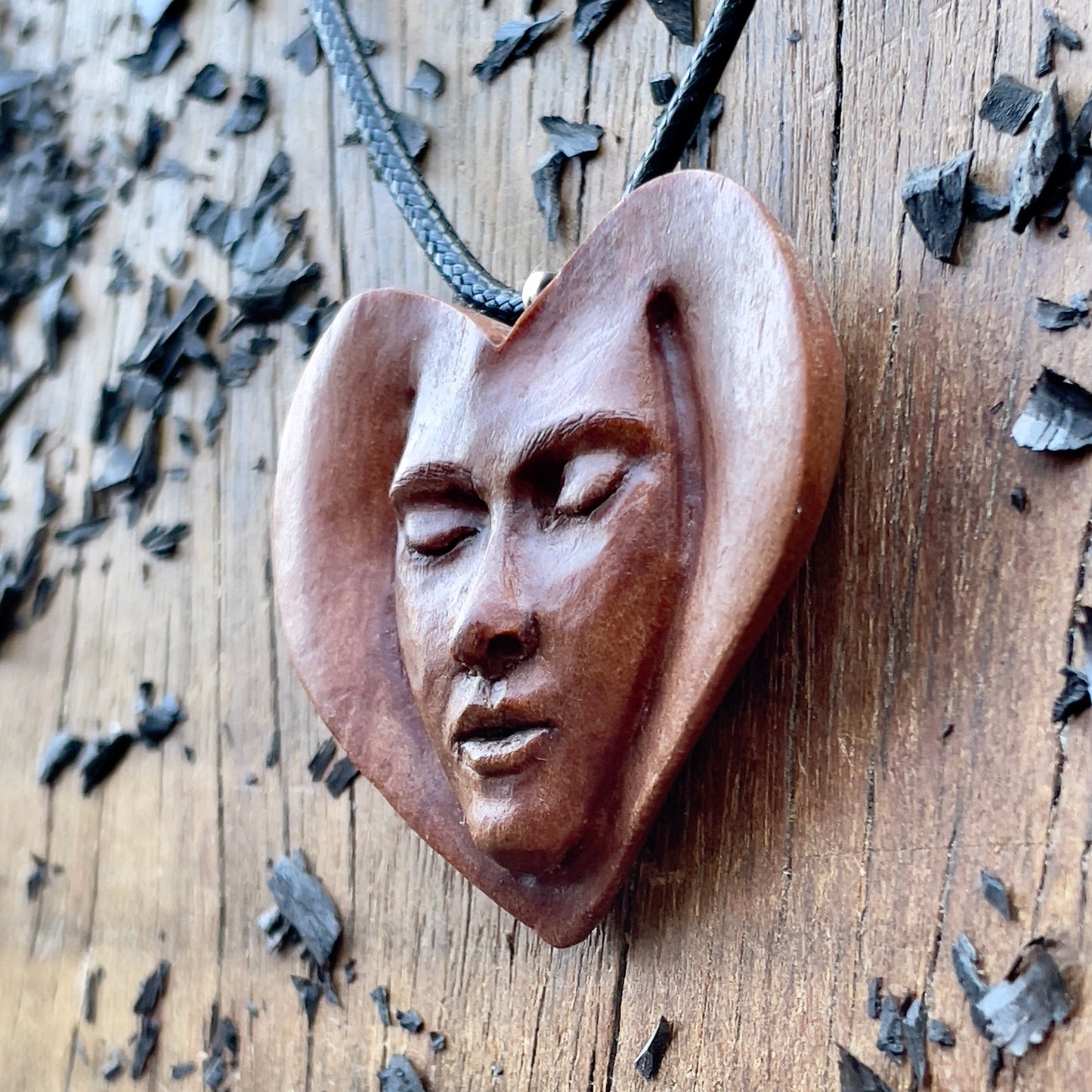 “Face into Heart” Pendant