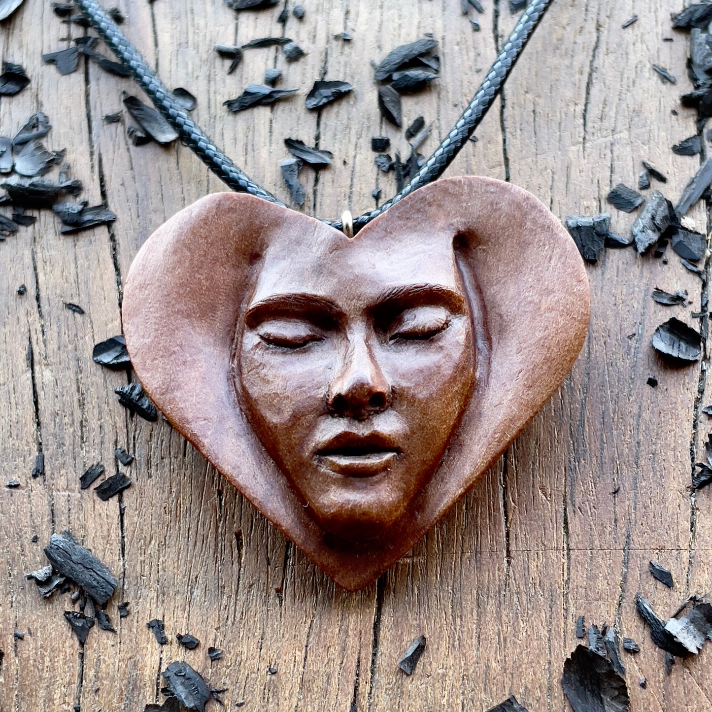 “Face into Heart” Pendant