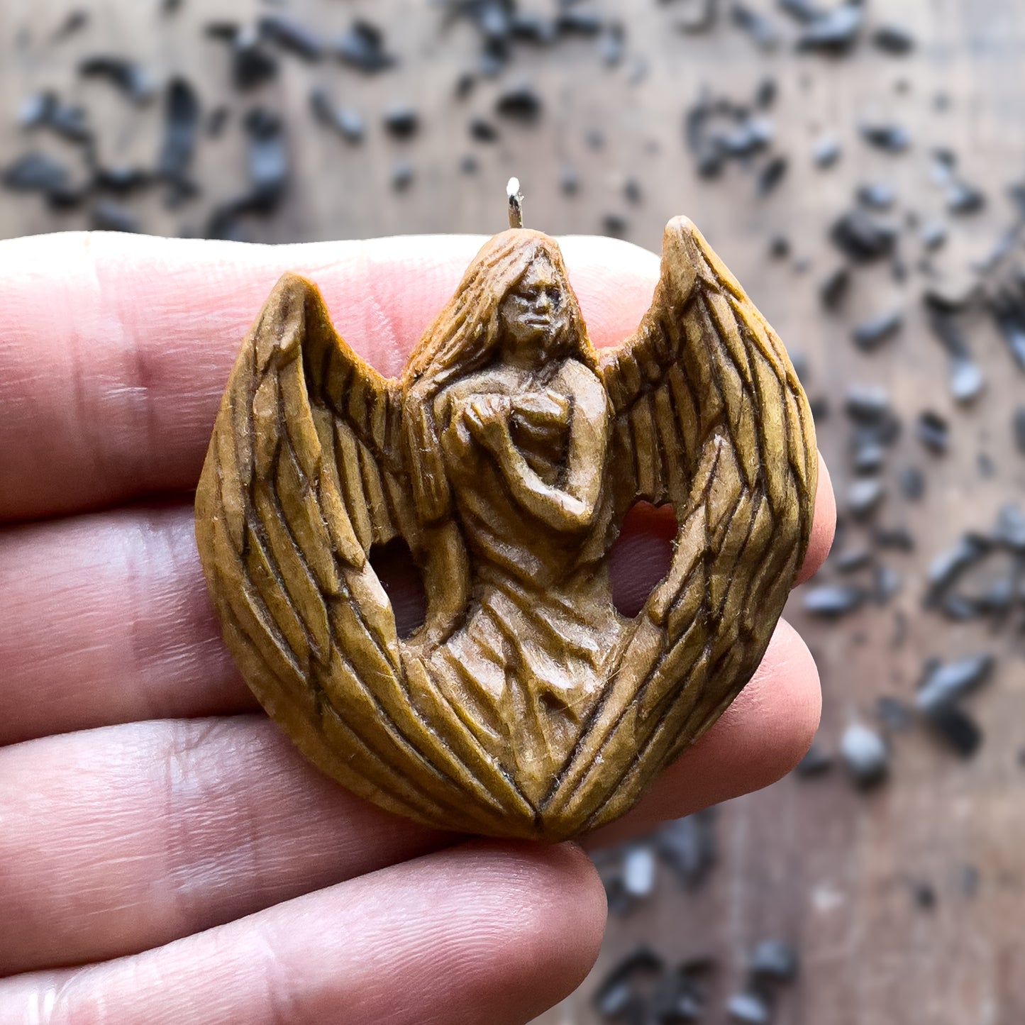 Angel Pendant – Sheltered Light