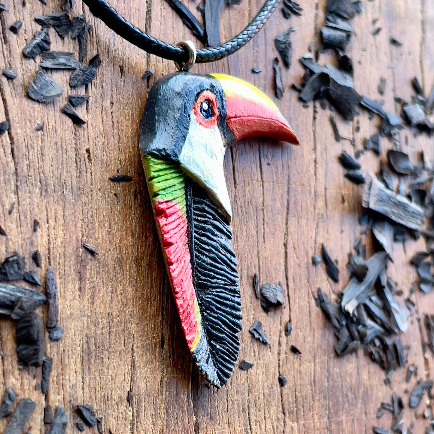 Toucan Totem Pendant