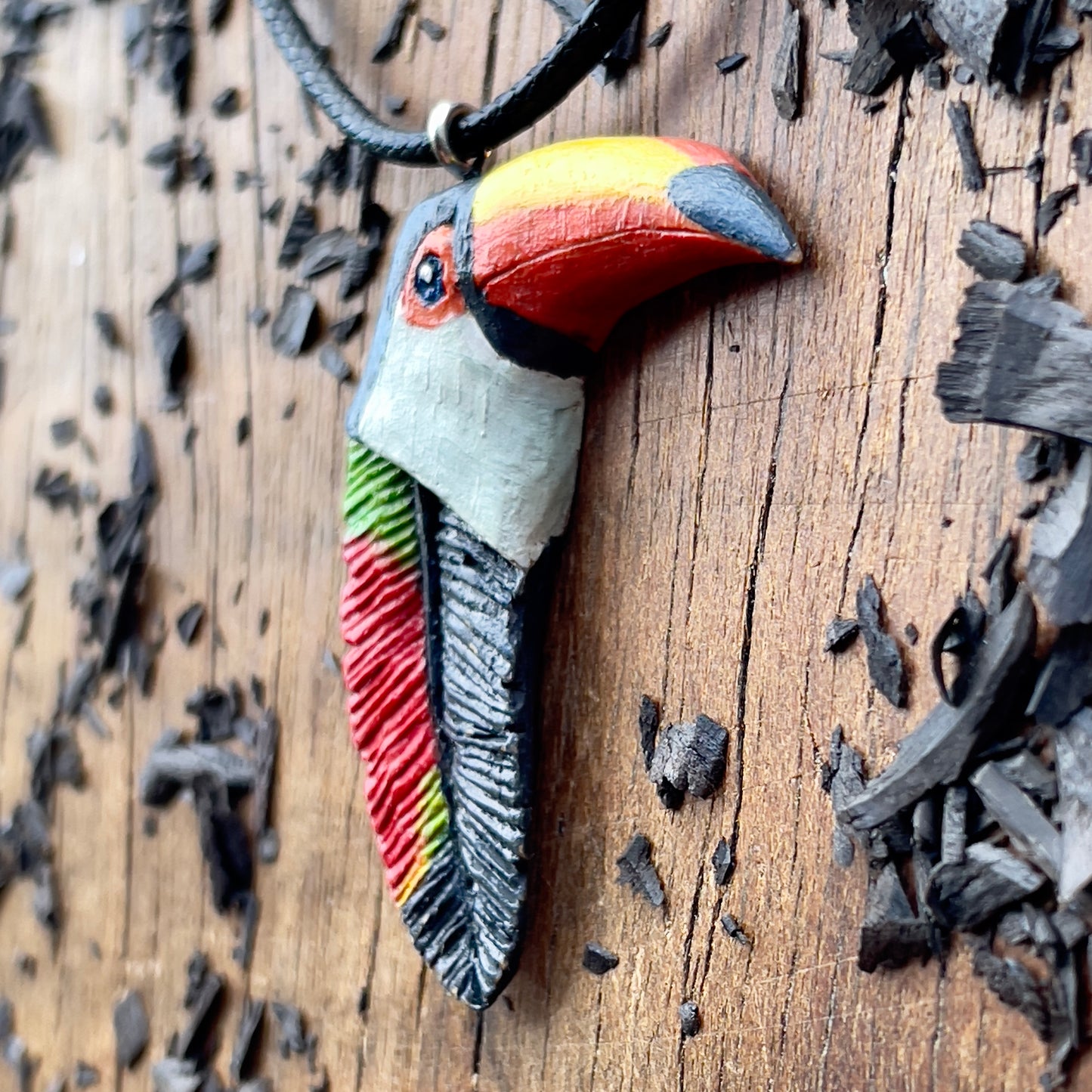 Toucan Totem Pendant