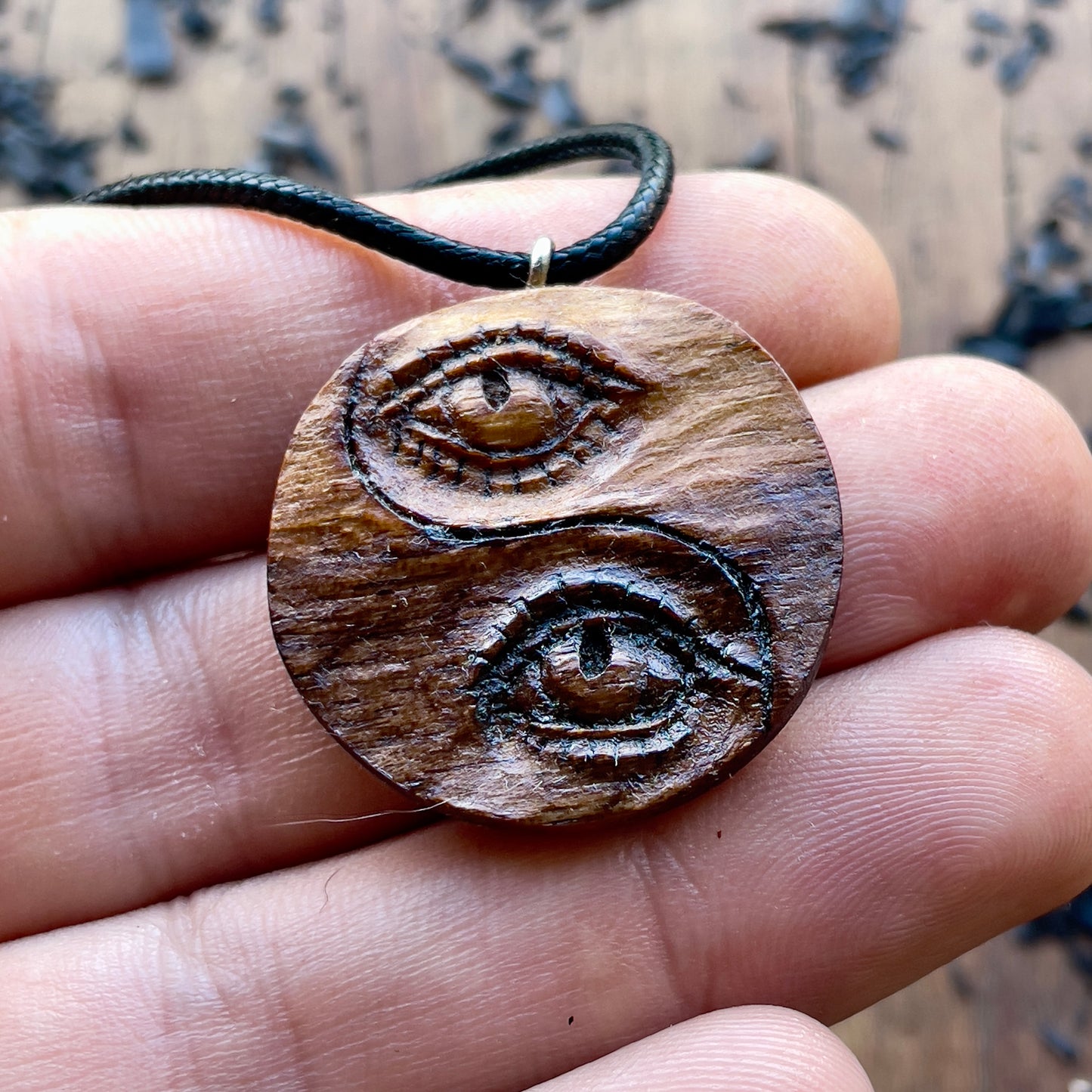 Dragon’s Eyss Yin Yang Pendant