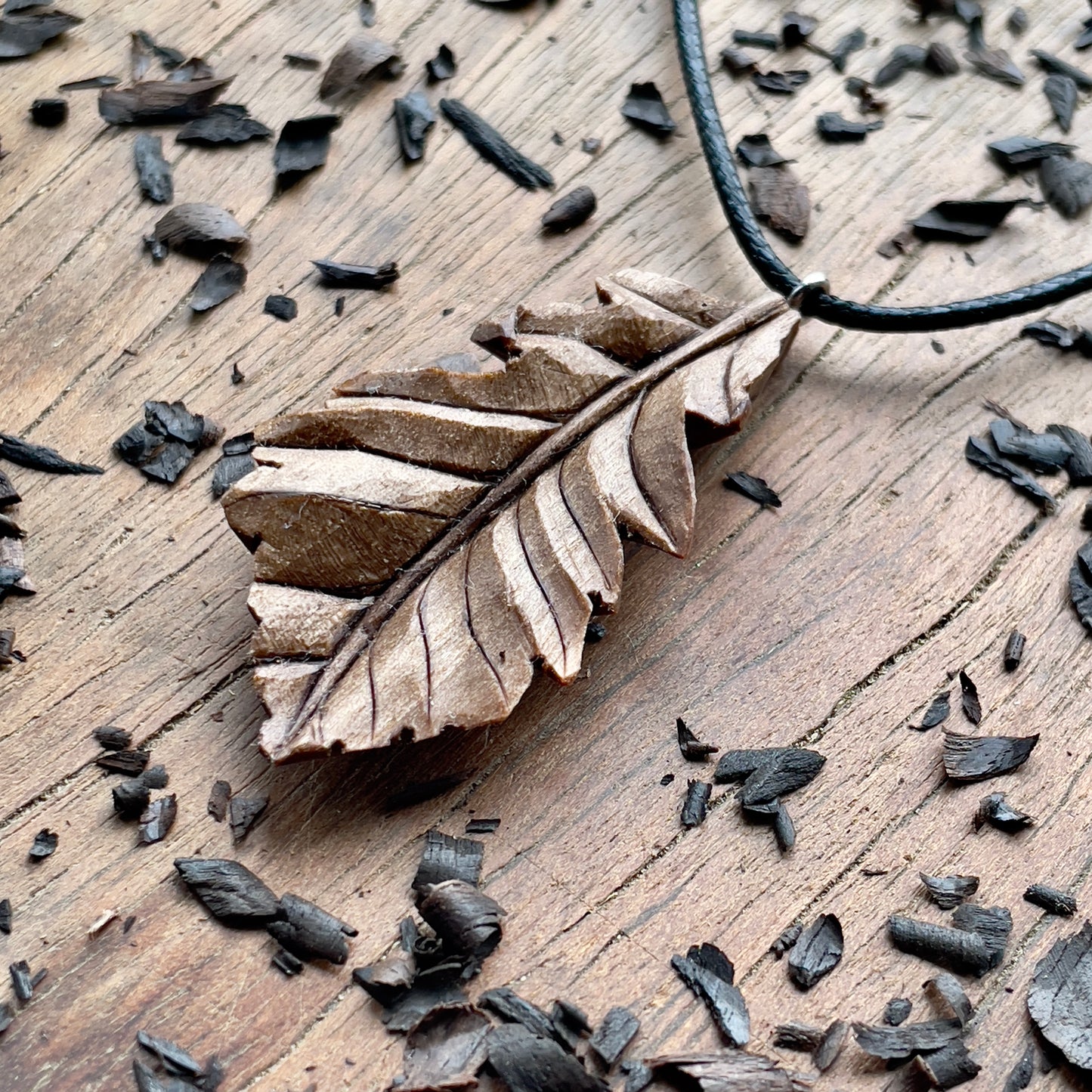 Oak Leaf Pendant - Rooted Spirit