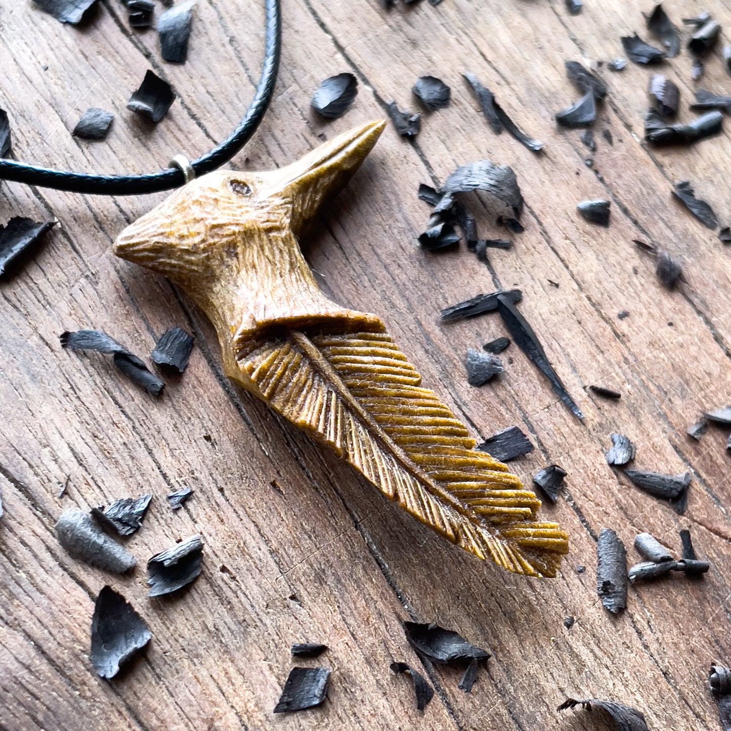 Woodpecker Totem Pendant