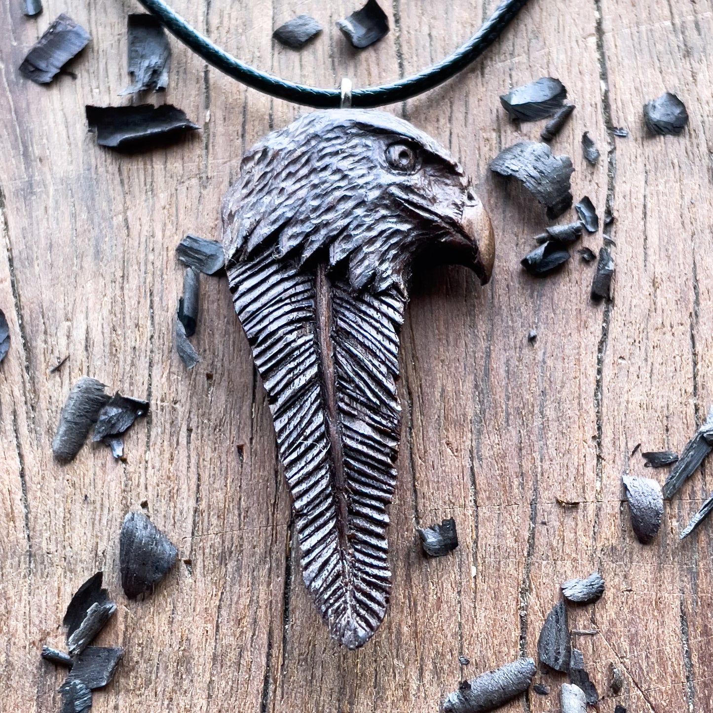 Hawk Totem Pendant