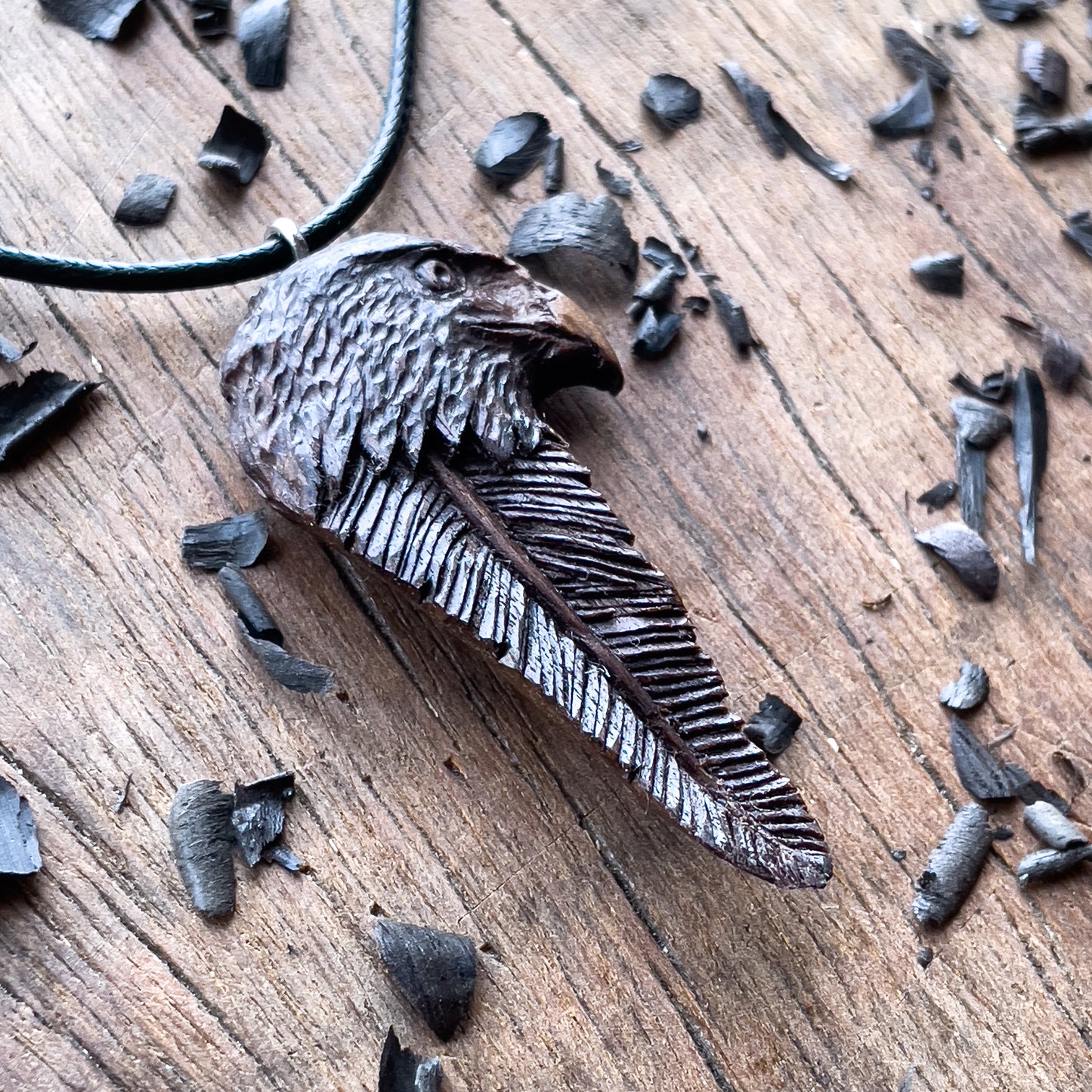 Hawk Totem Pendant