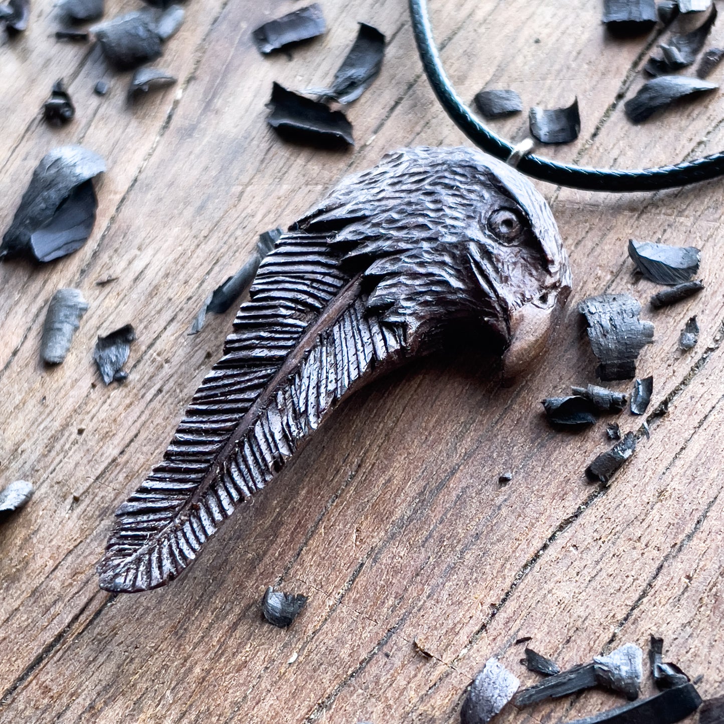 Hawk Totem Pendant