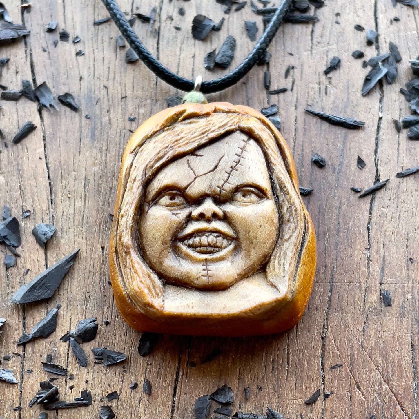 Halloween Pendant – Chucky's Doll Face