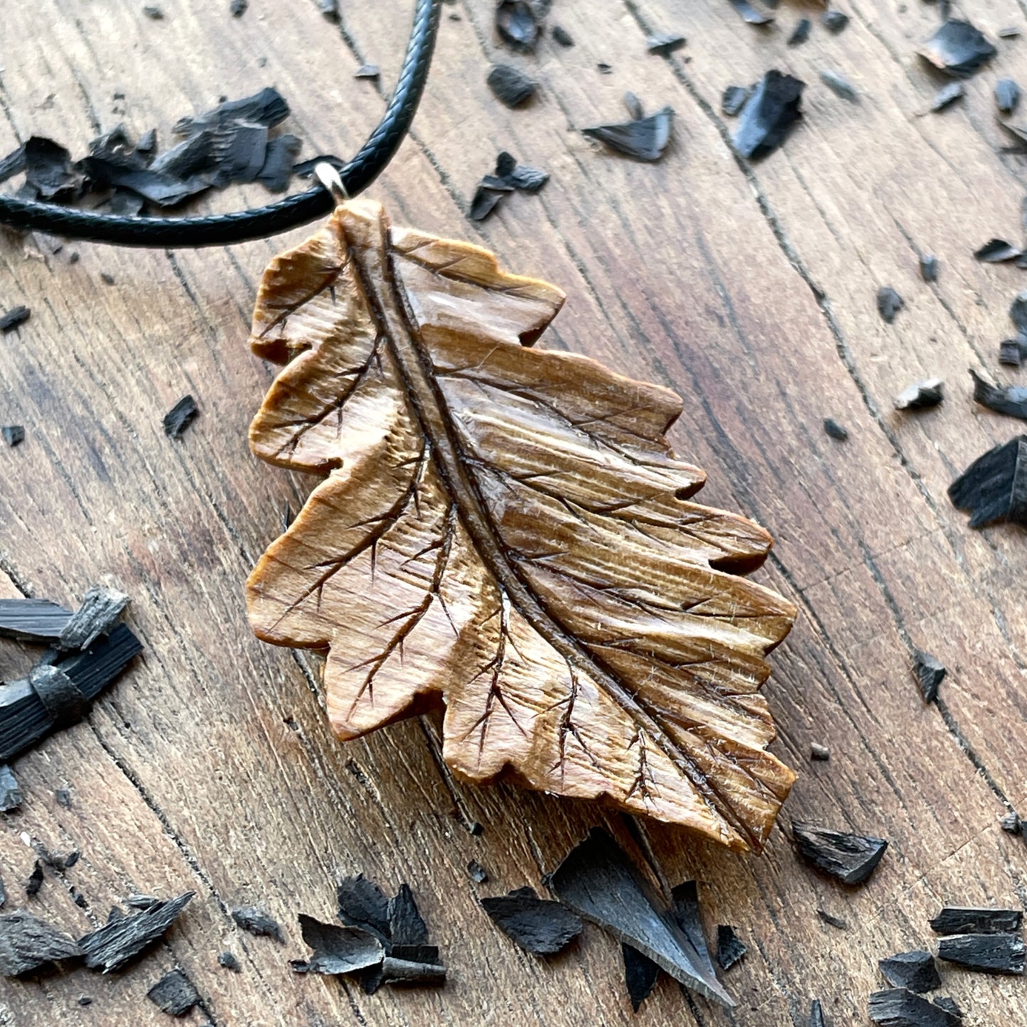 Oak Leaf Pendant - Rooted Spirit