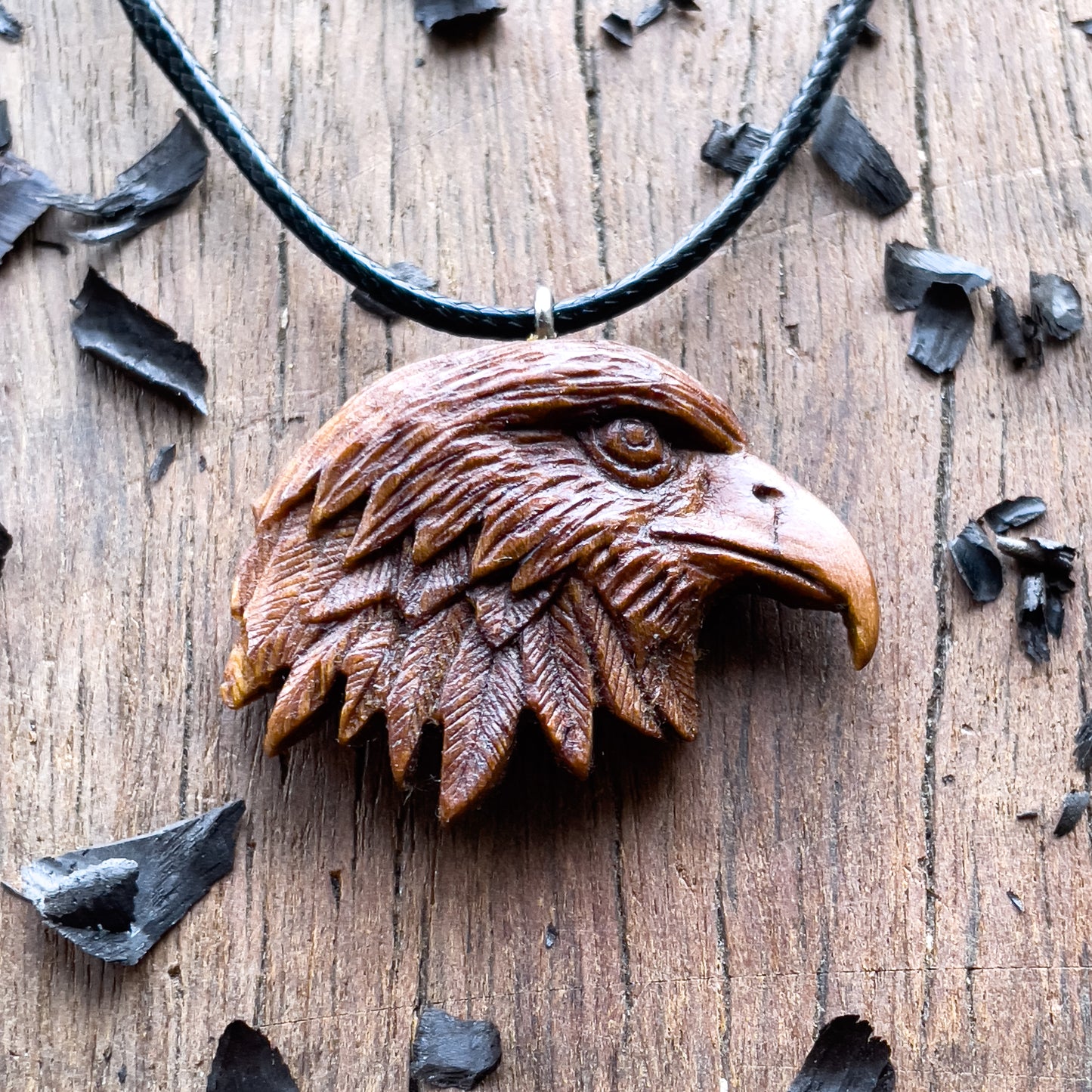 Hawk’s Head Pendant