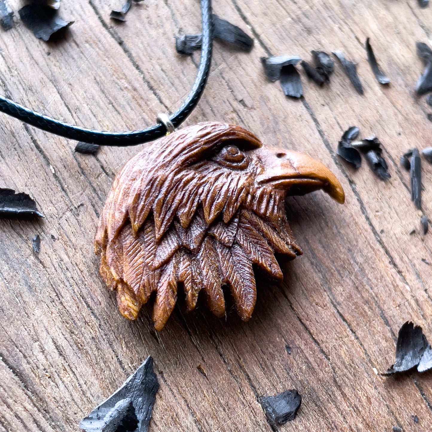 Hawk’s Head Pendant