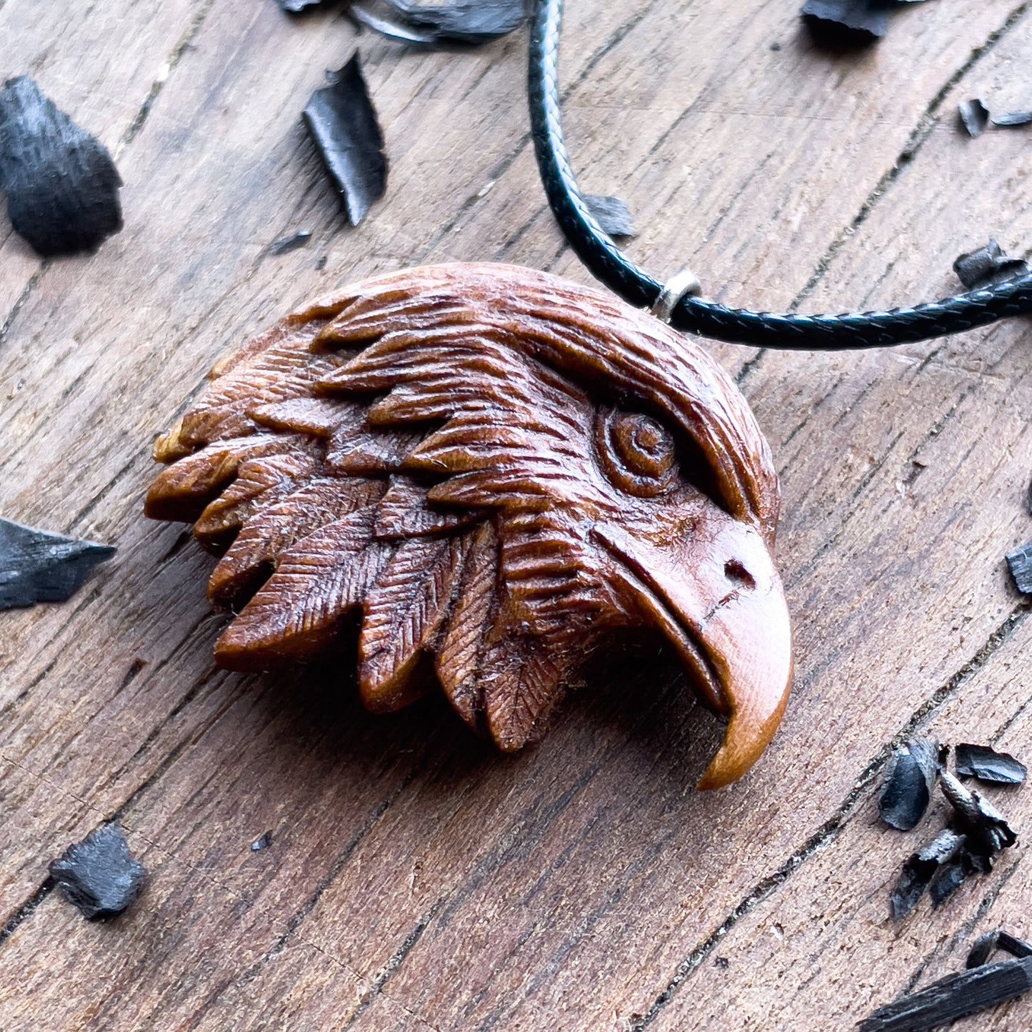 Hawk’s Head Pendant