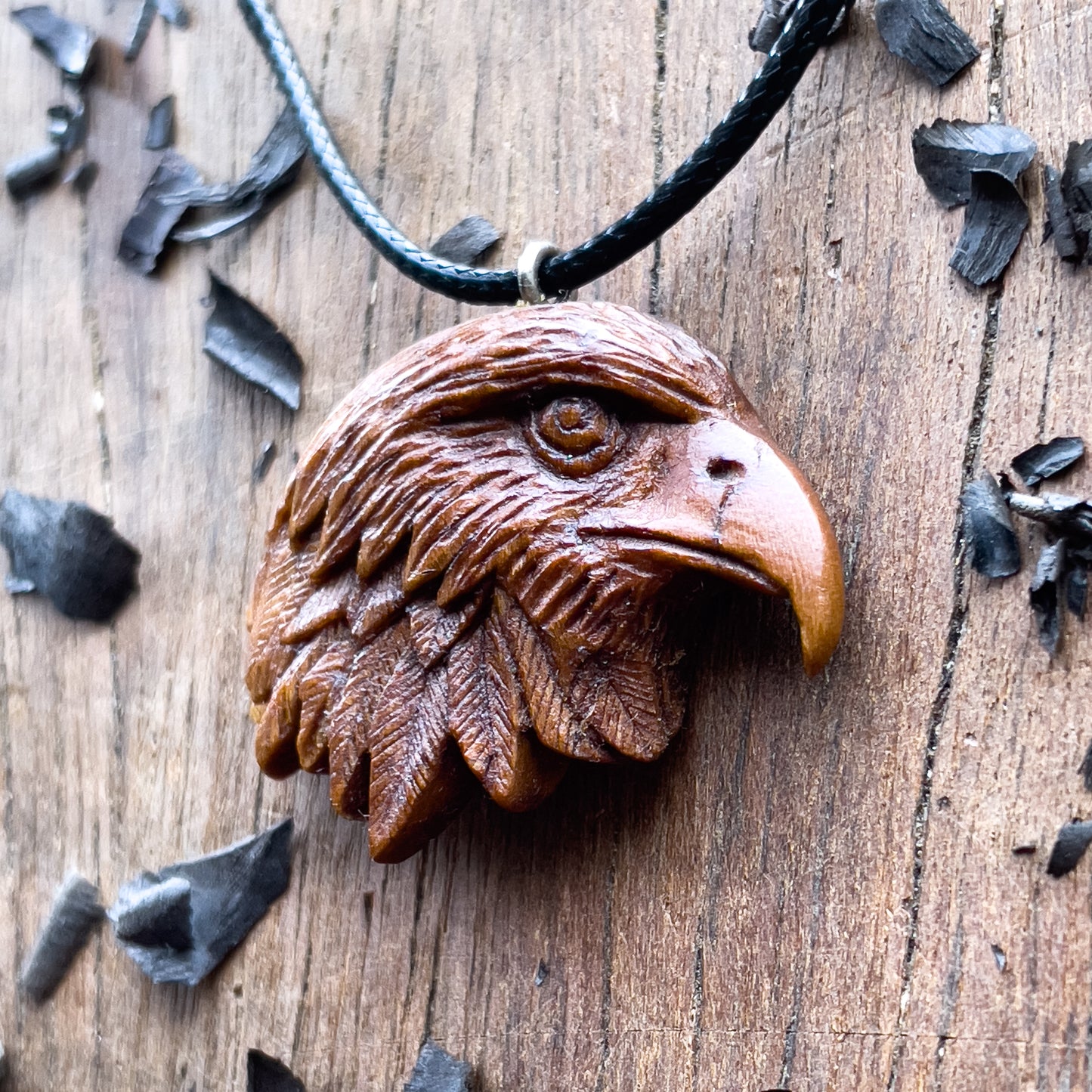 Hawk’s Head Pendant