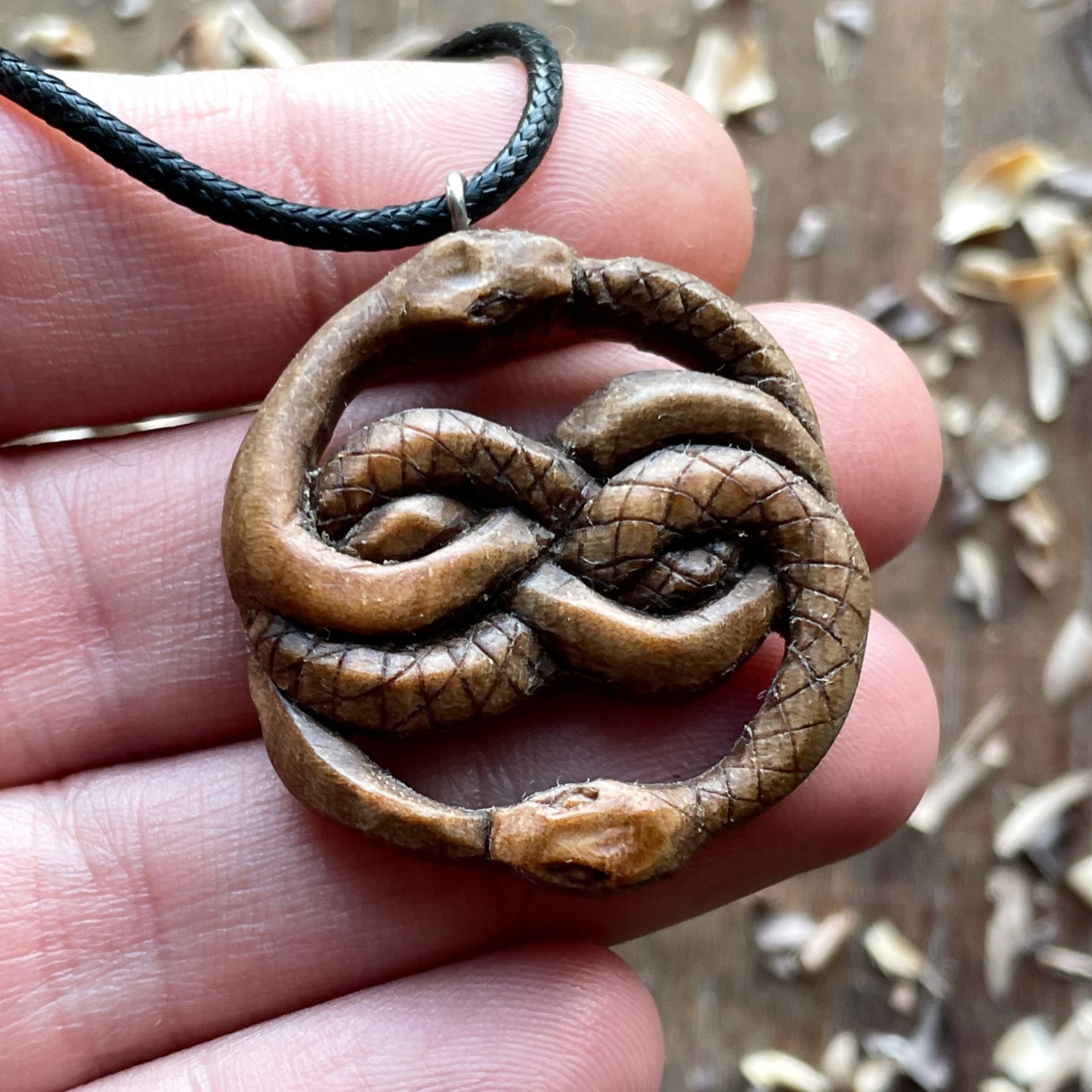 Auryn Ouroboros Pendant Style 2