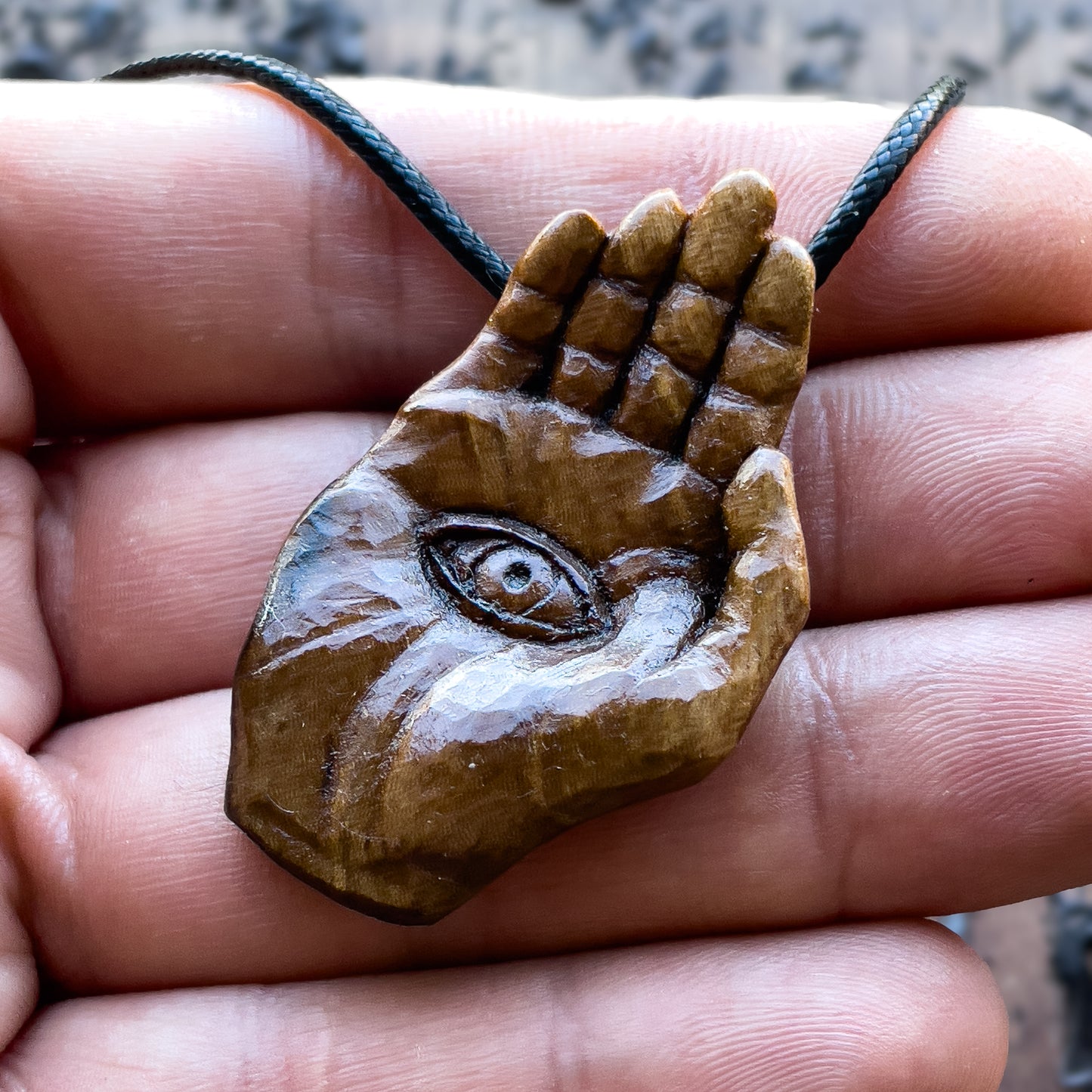 Ciondolo realistico della mano di Fatima