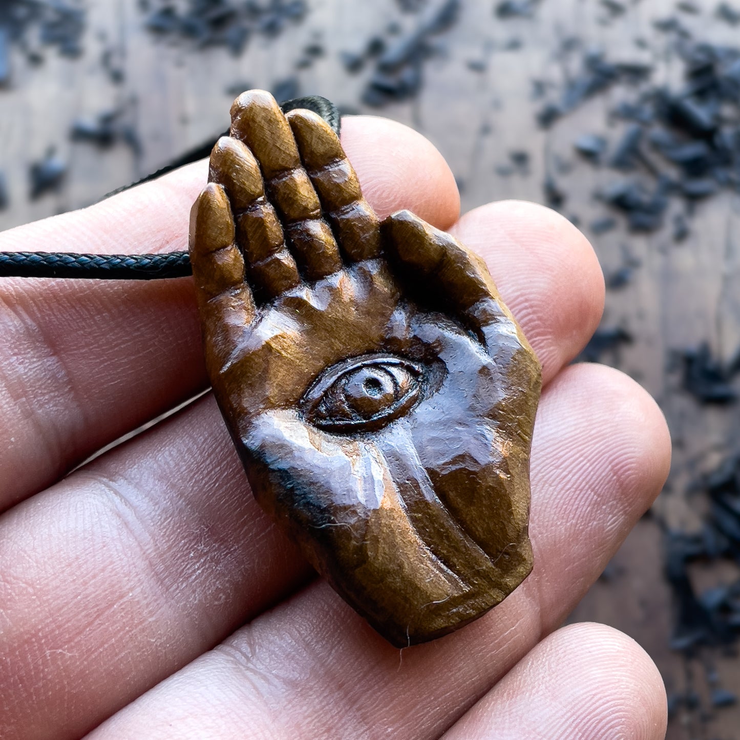 Ciondolo realistico della mano di Fatima