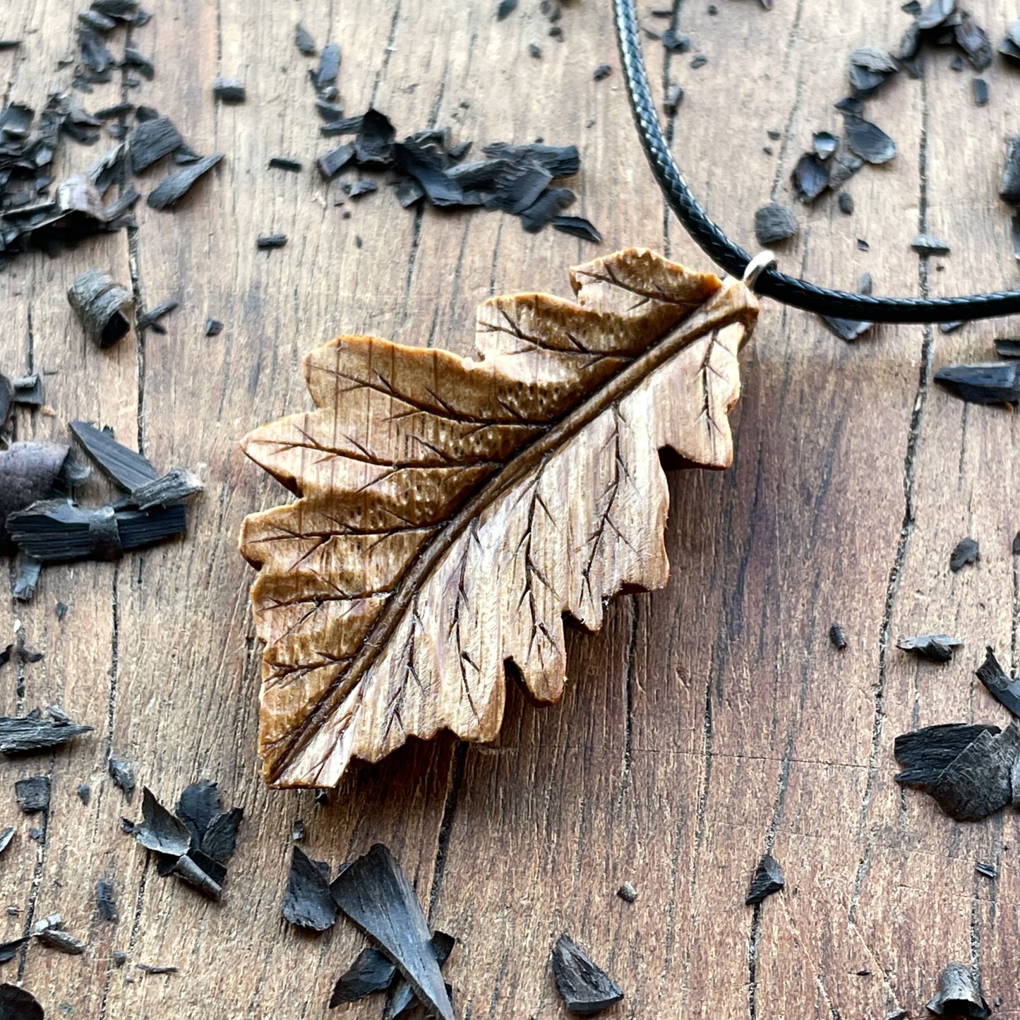 Oak Leaf Pendant - Rooted Spirit