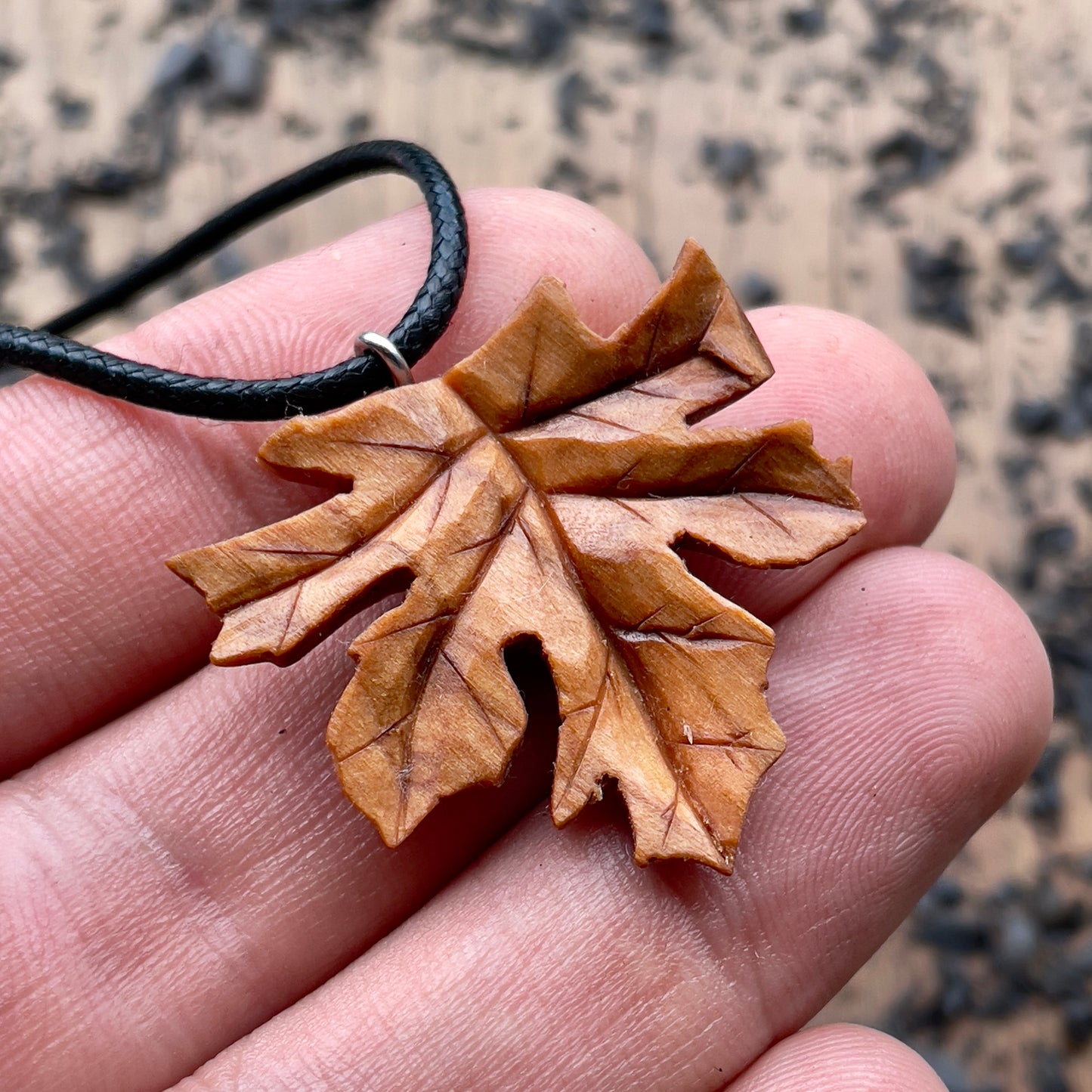 Maple Leaf Pendant - Wind Song