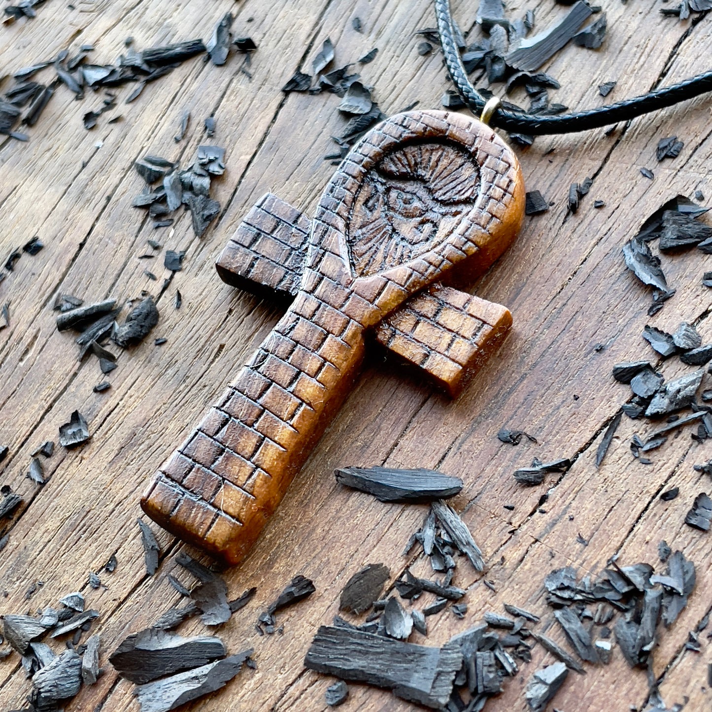 Ankh With Eye Of Horus Pendant