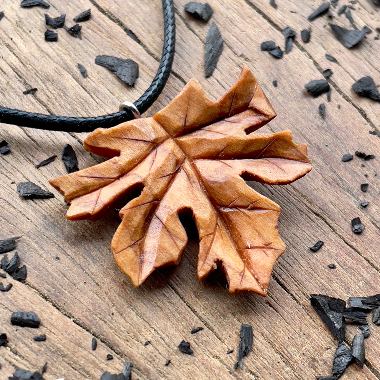 Maple Leaf Pendant - Wind Song