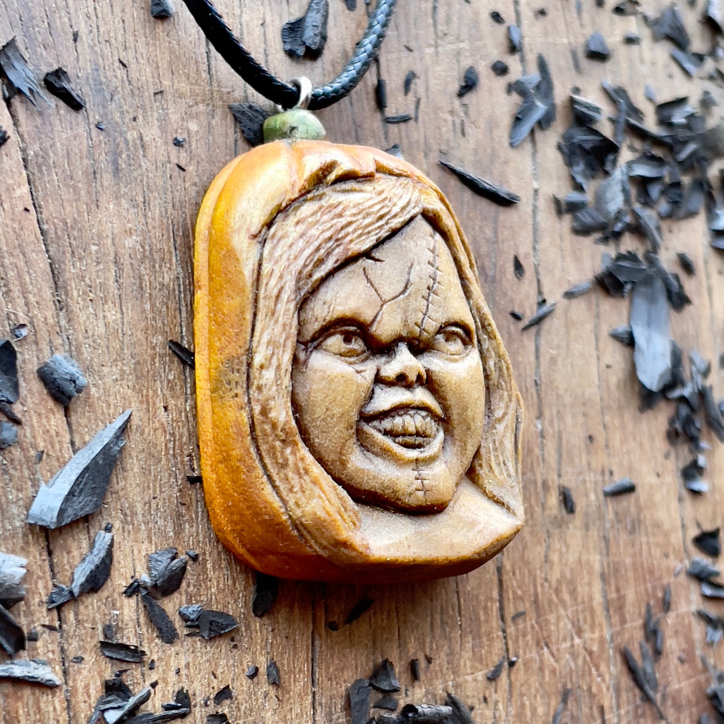 Halloween Pendant – Chucky's Doll Face