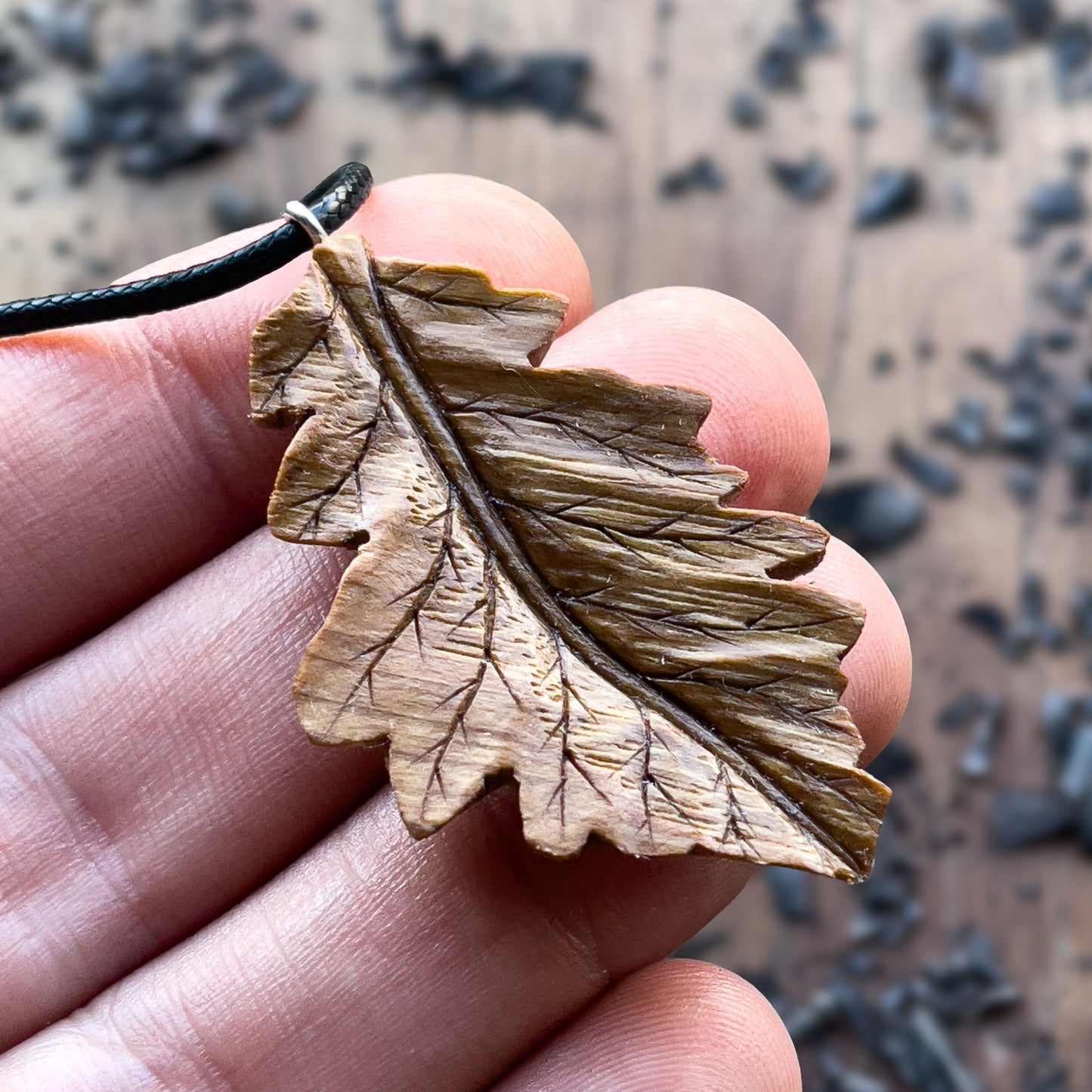 Oak Leaf Pendant - Rooted Spirit