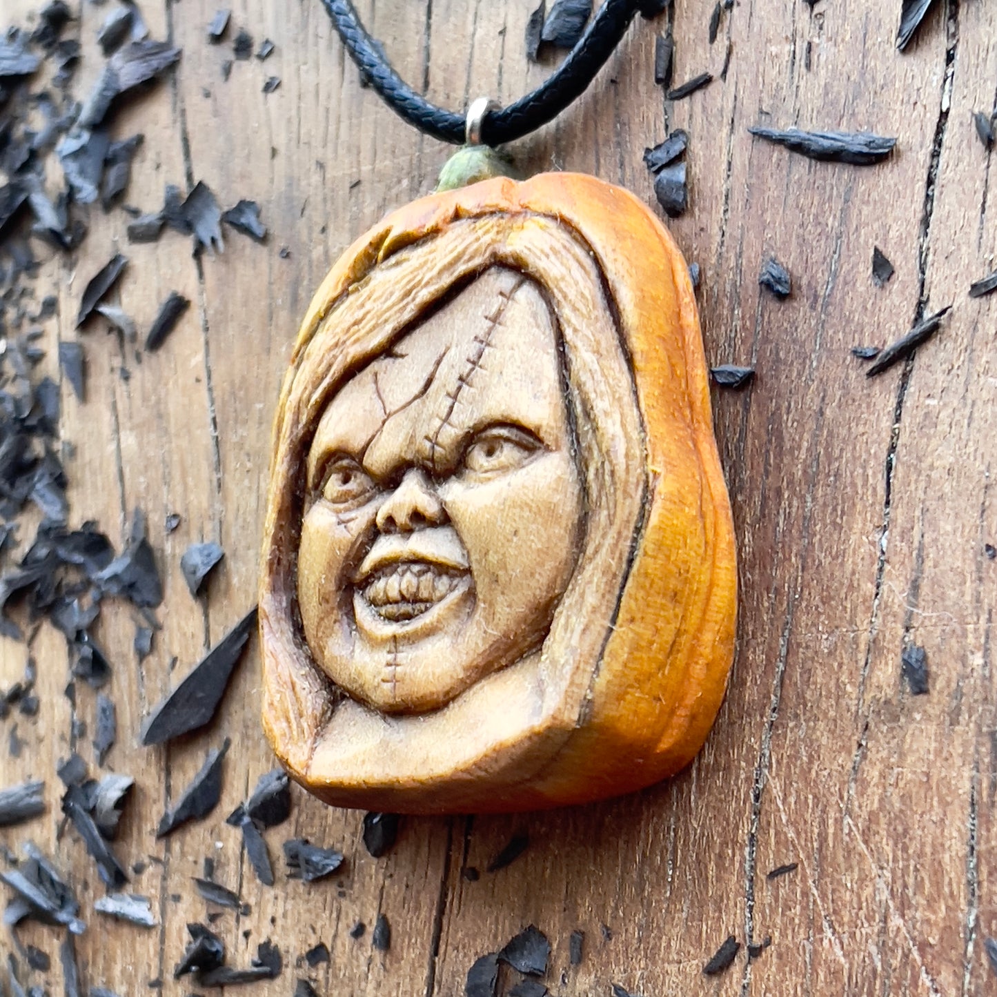 Halloween Pendant – Chucky's Doll Face
