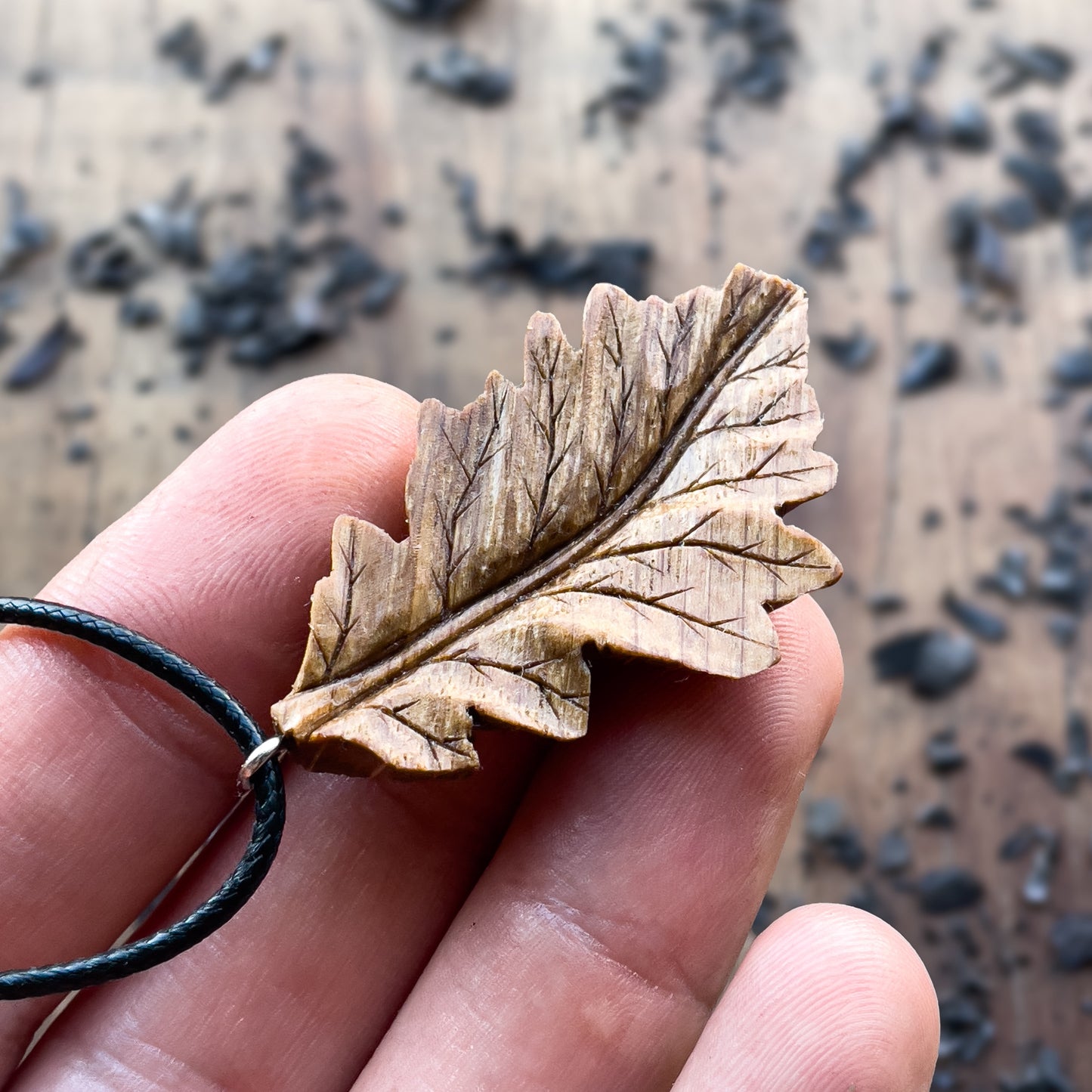 Oak Leaf Pendant - Rooted Spirit