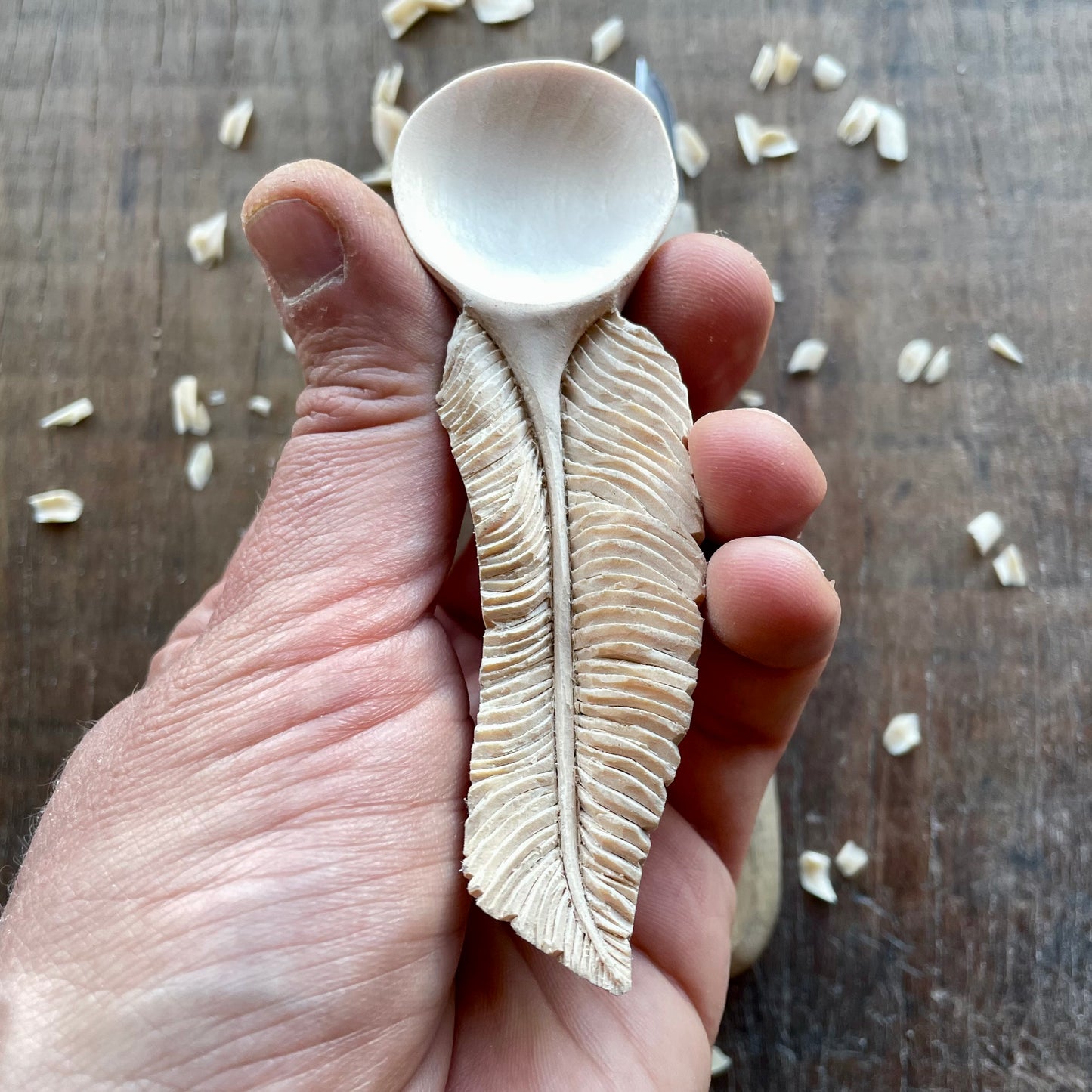 Feather Coffee Spoon