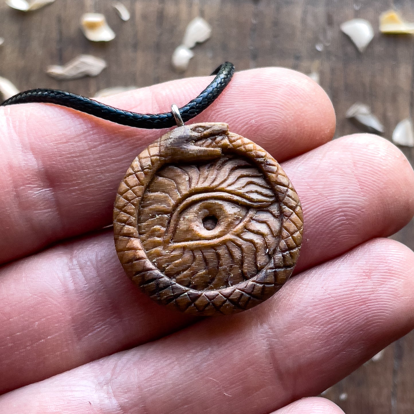 Ouroboros Pendant – Inner Eye Design