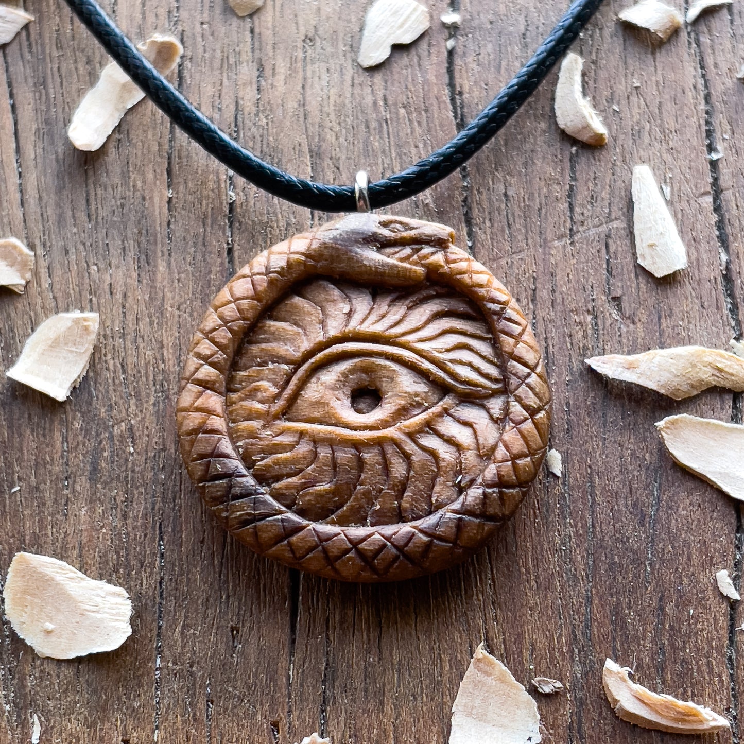 Ouroboros Pendant – Inner Eye Design