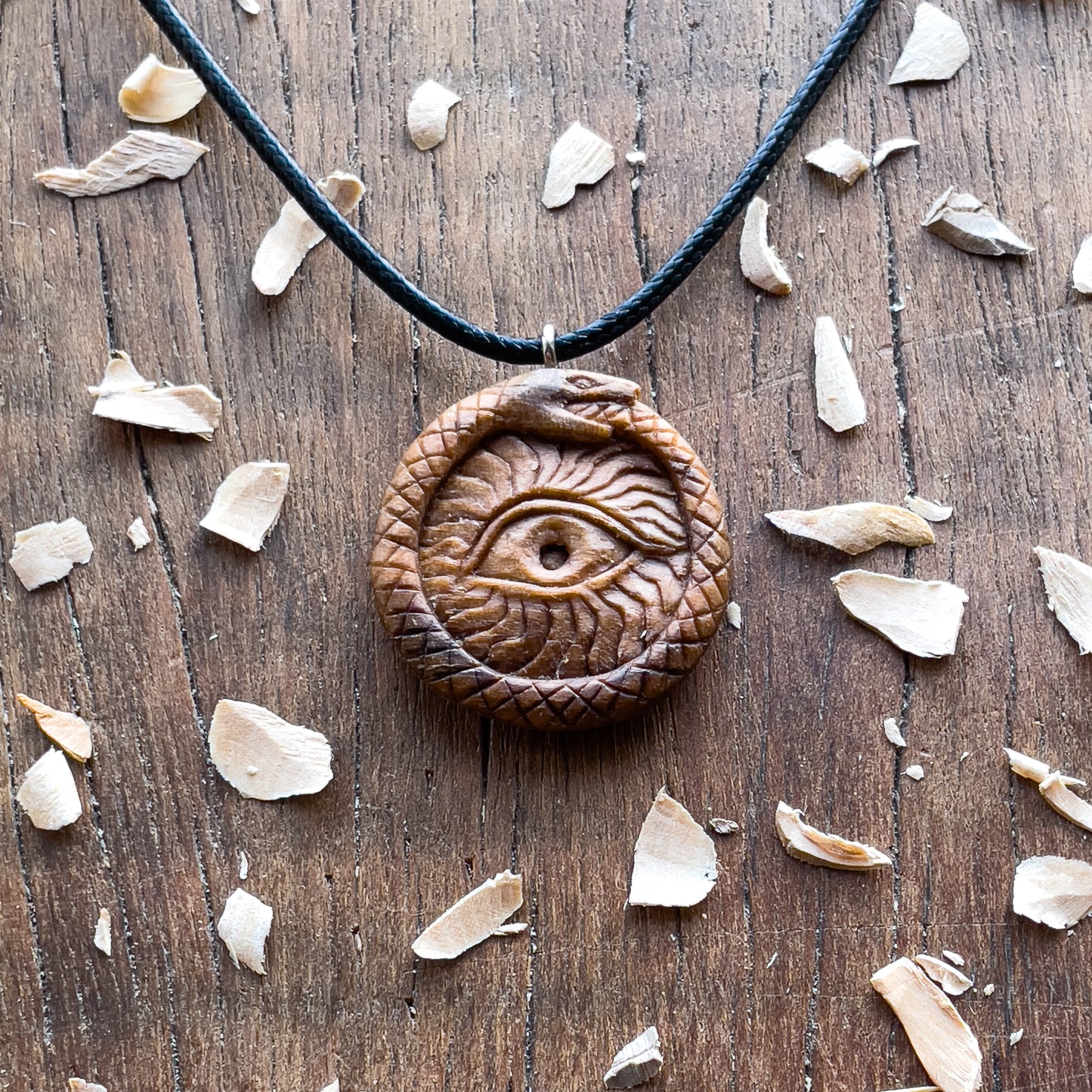 Ouroboros Pendant – Inner Eye Design