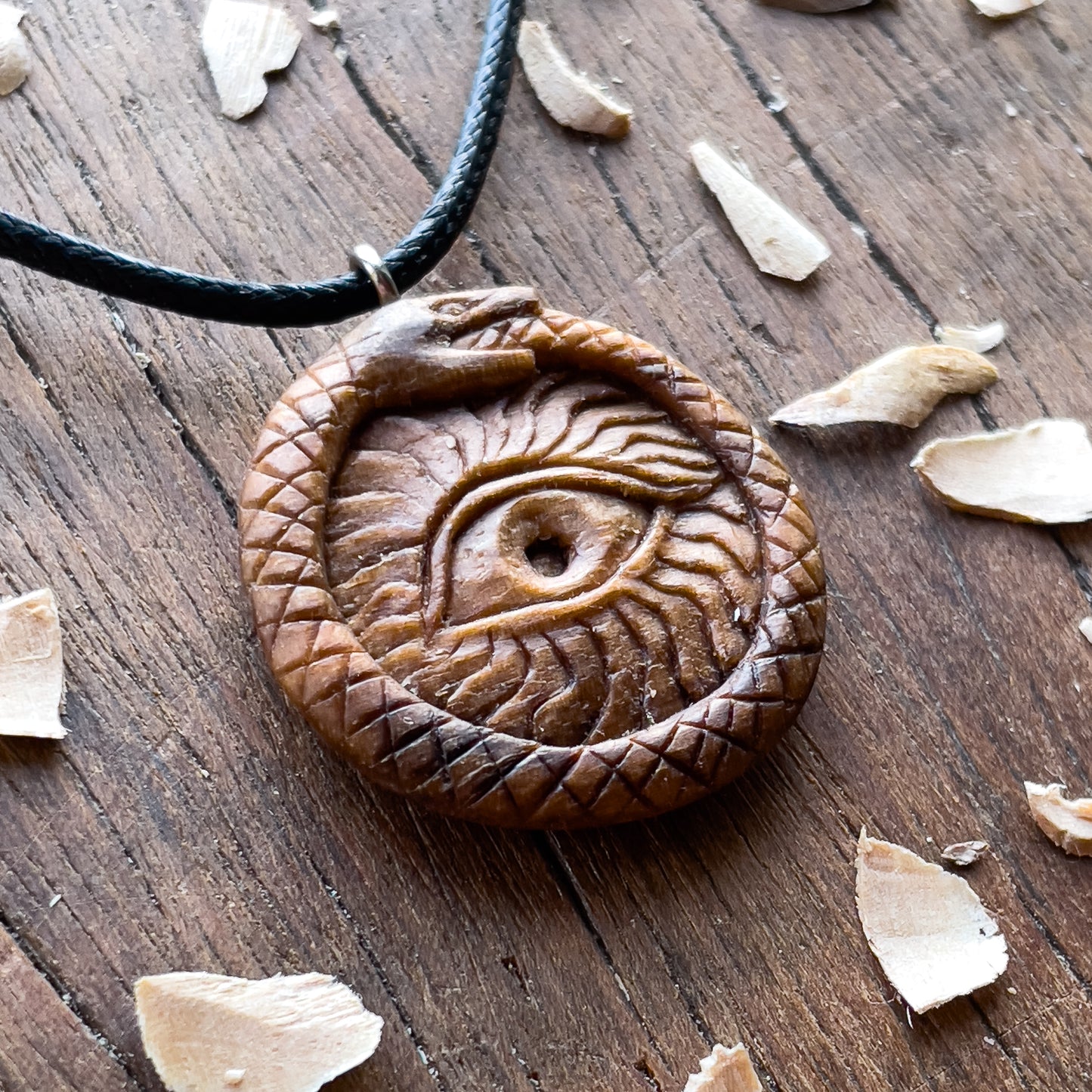 Ouroboros Pendant – Inner Eye Design