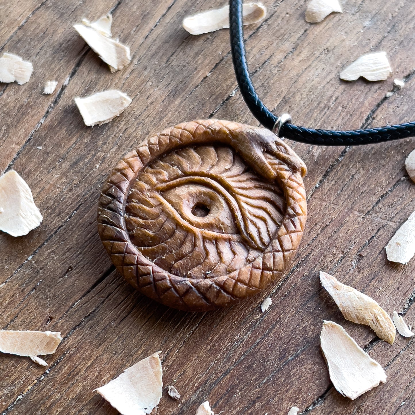Ouroboros Pendant – Inner Eye Design