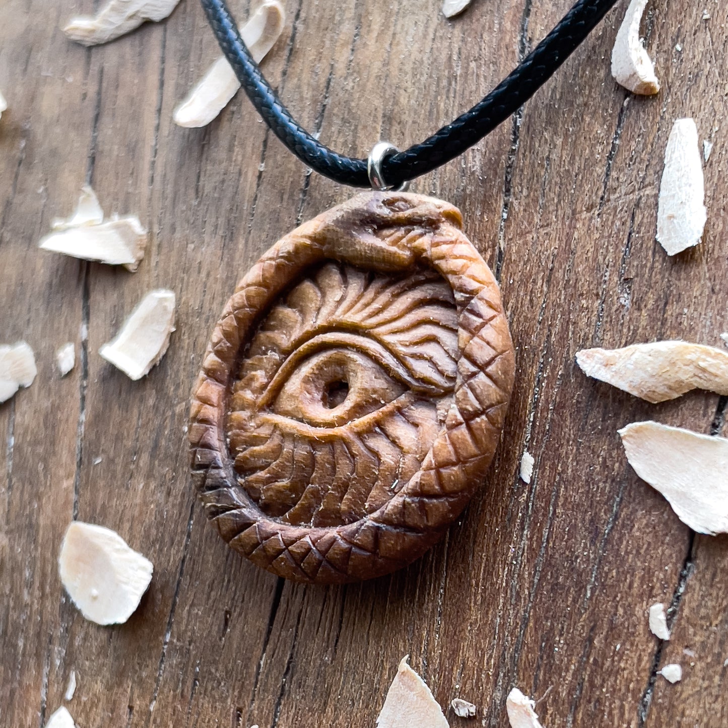 Ouroboros Pendant – Inner Eye Design