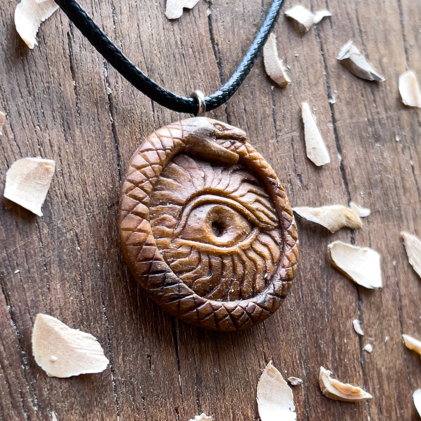 Ouroboros Pendant – Inner Eye Design