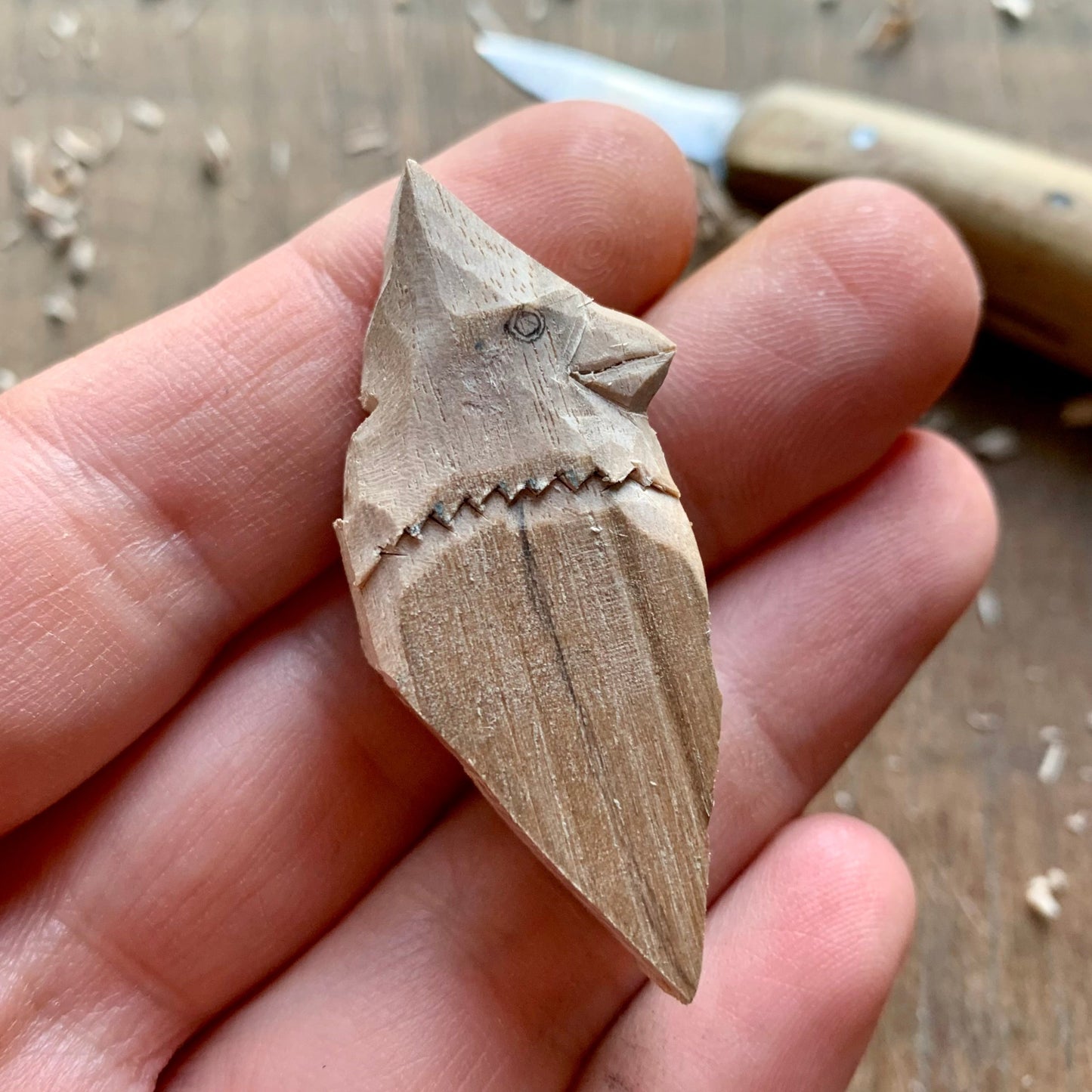 Cardinal Bird Totem Pendant