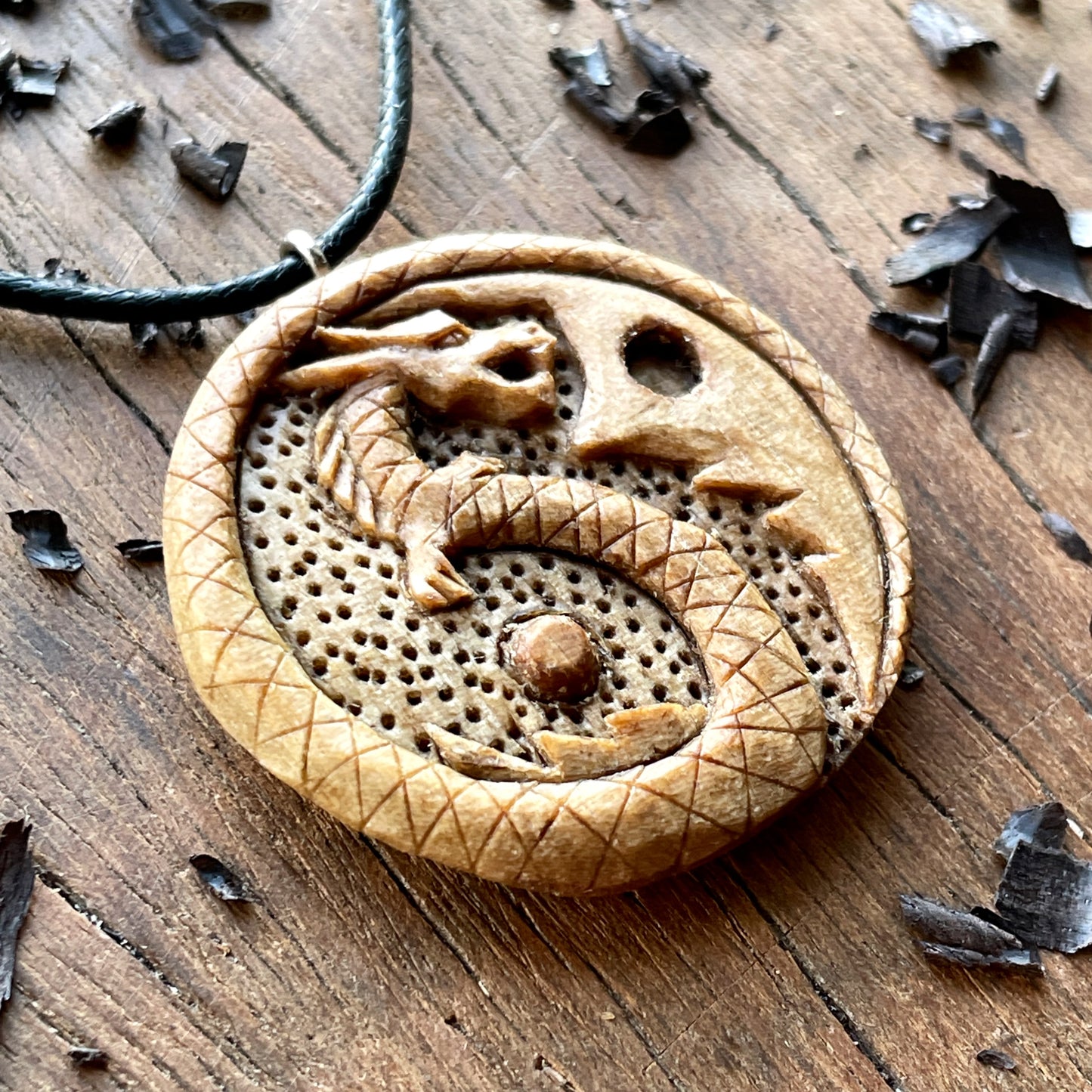 Dragon Yin-Yang Pendant