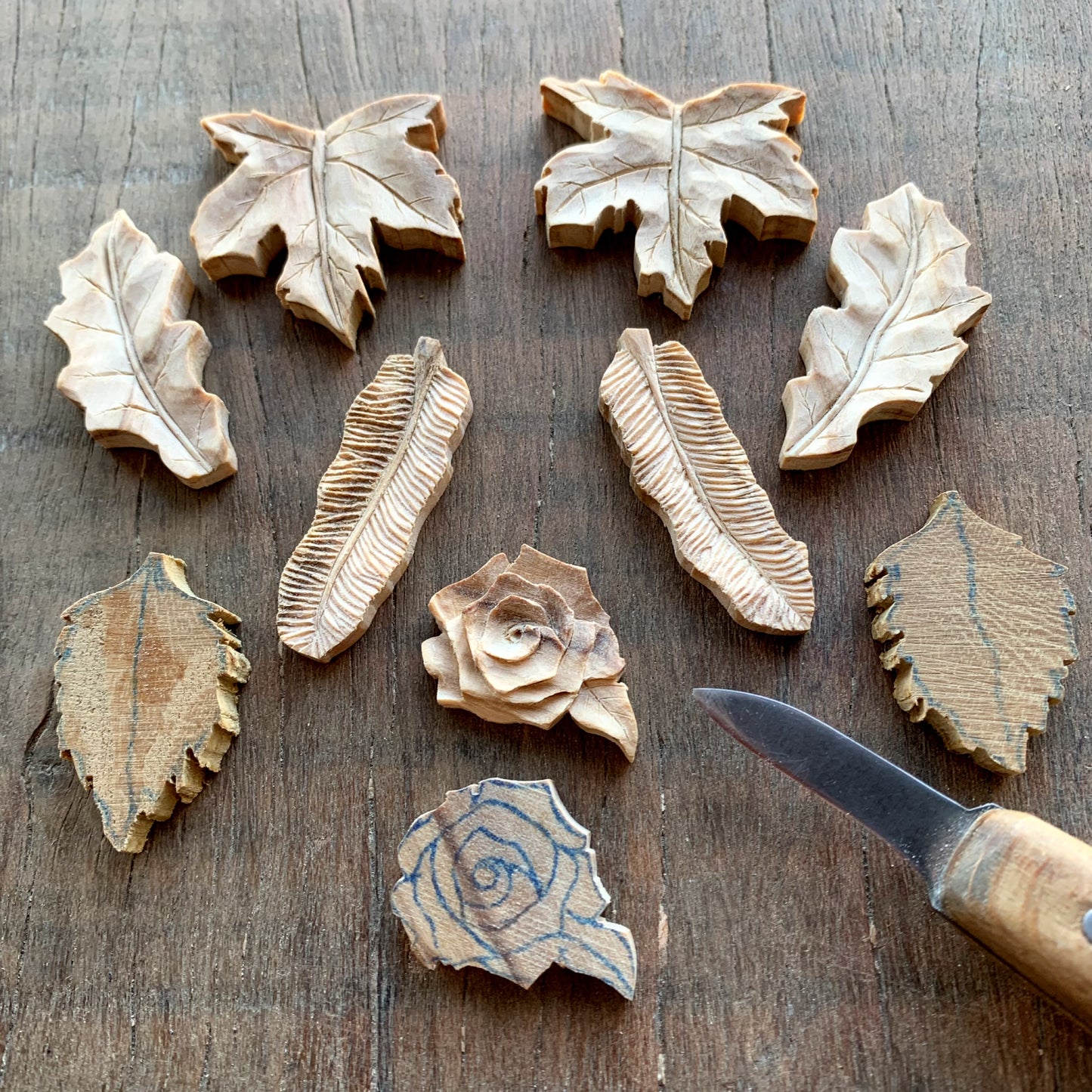 Oak Leaves Earrings