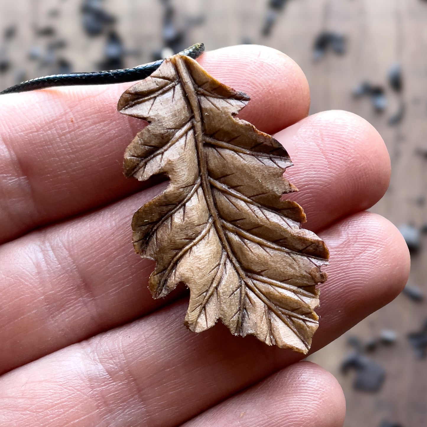 Oak Leaf Pendant - Rooted Spirit