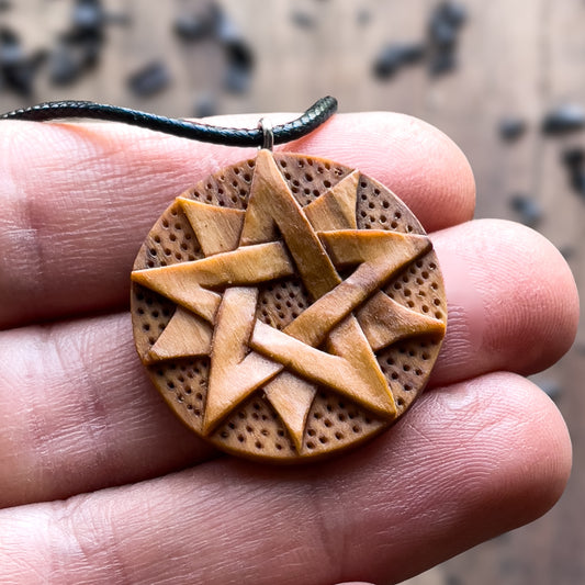 Double Pentacle Pendant
