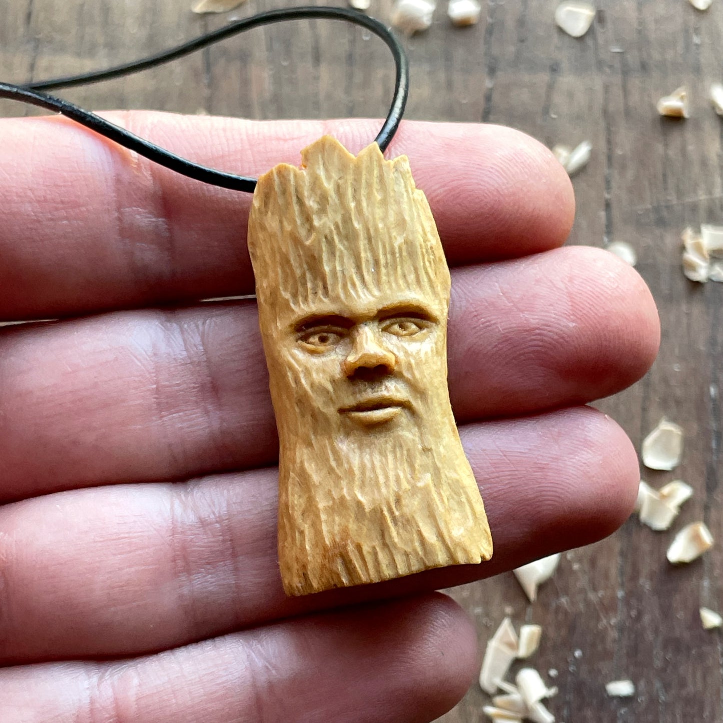 "Newborn" Wood Spirit Pendant