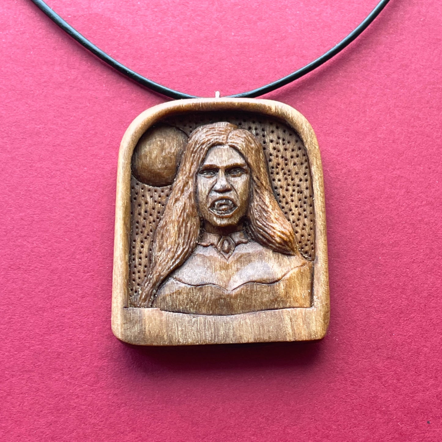 Vampire Moon Pendant