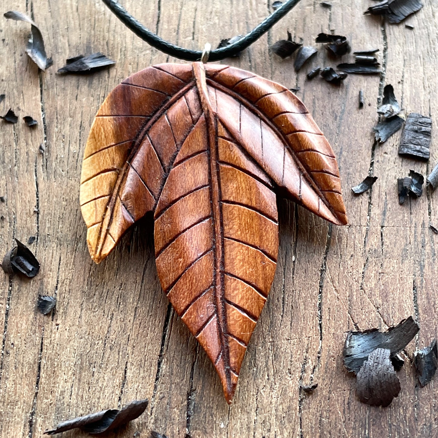 Three Leaves Pendant