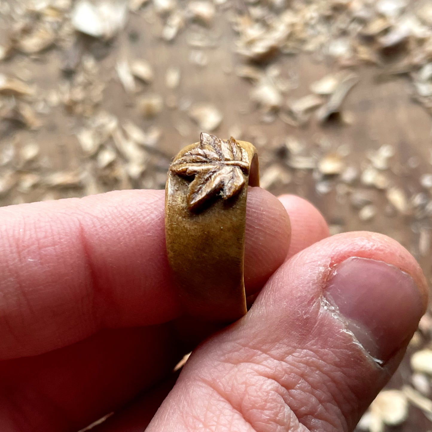 Maple Leaf Ring