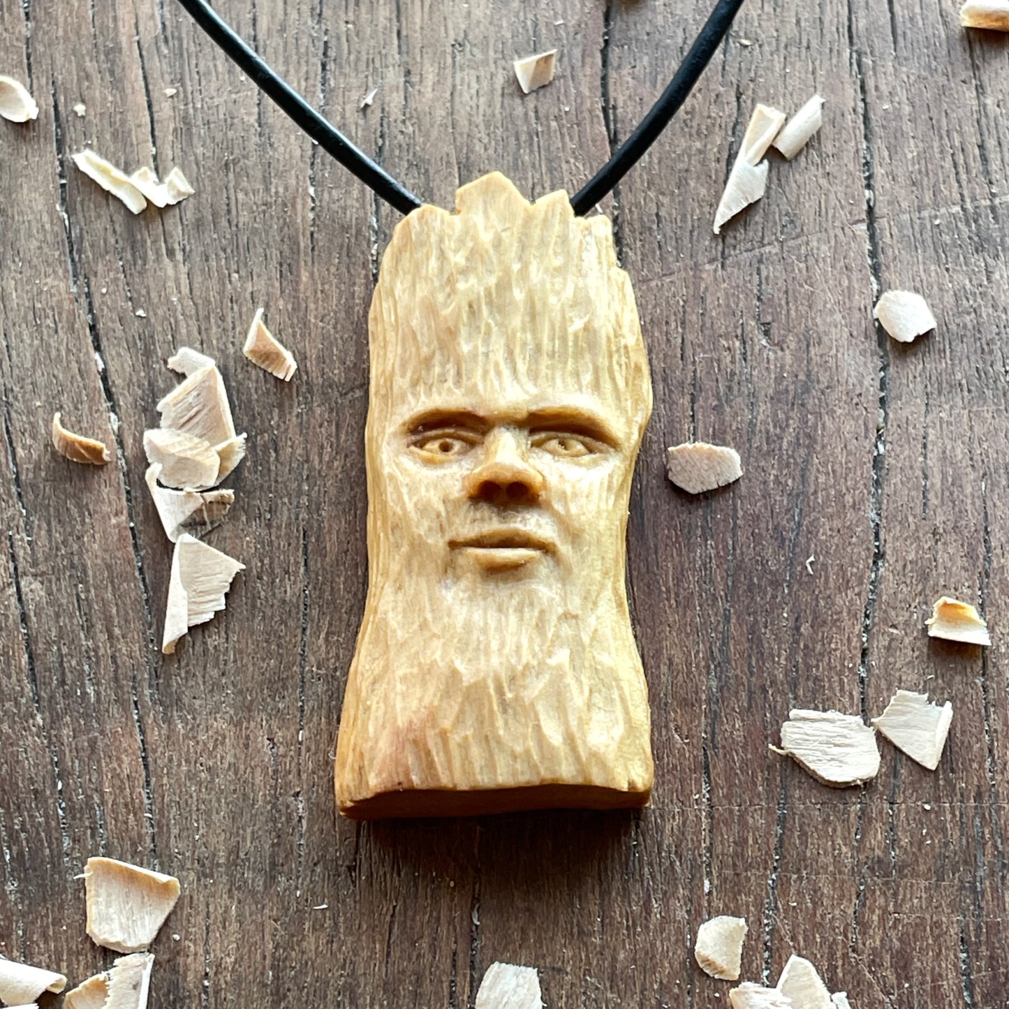 "Newborn" Wood Spirit Pendant