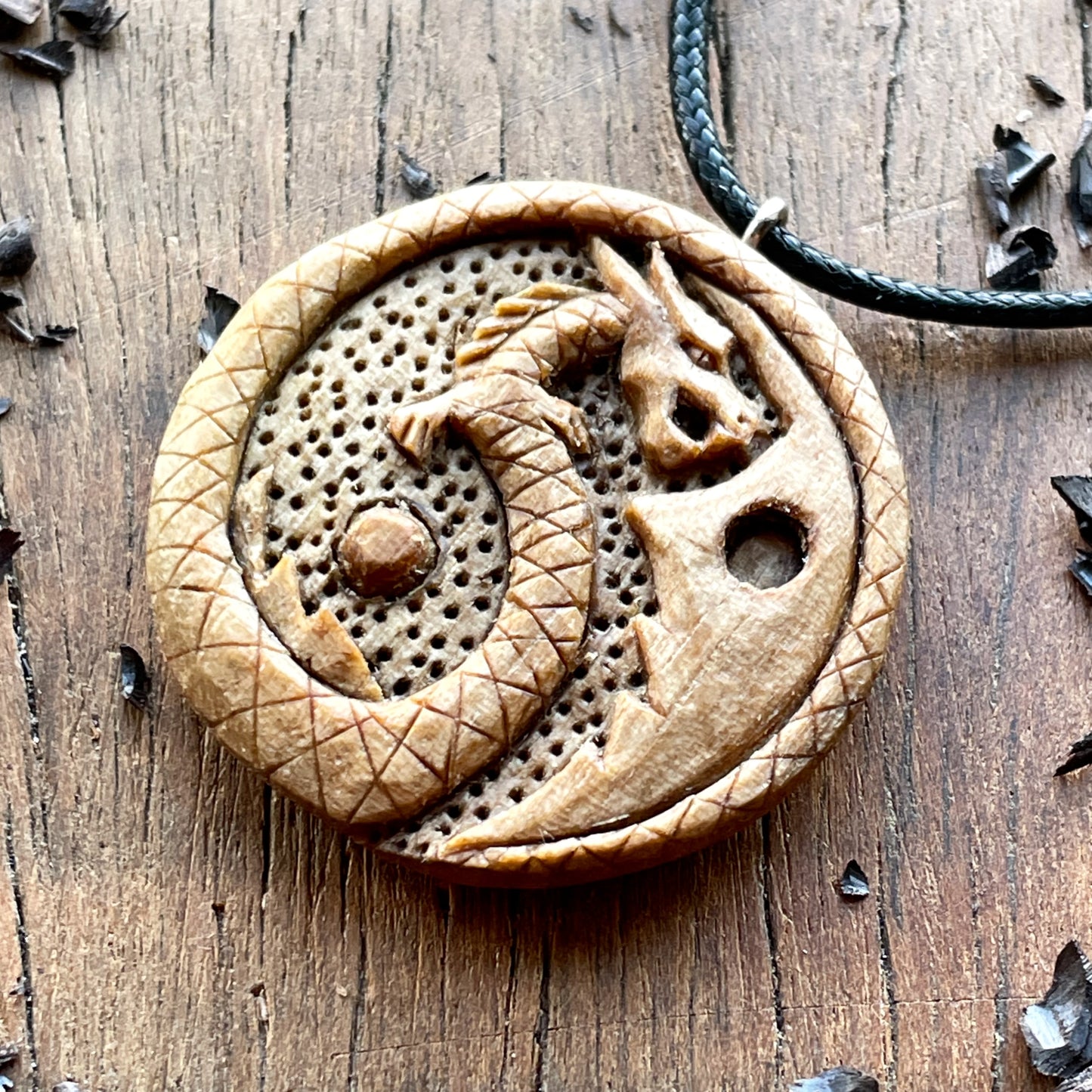 Dragon Yin-Yang Pendant
